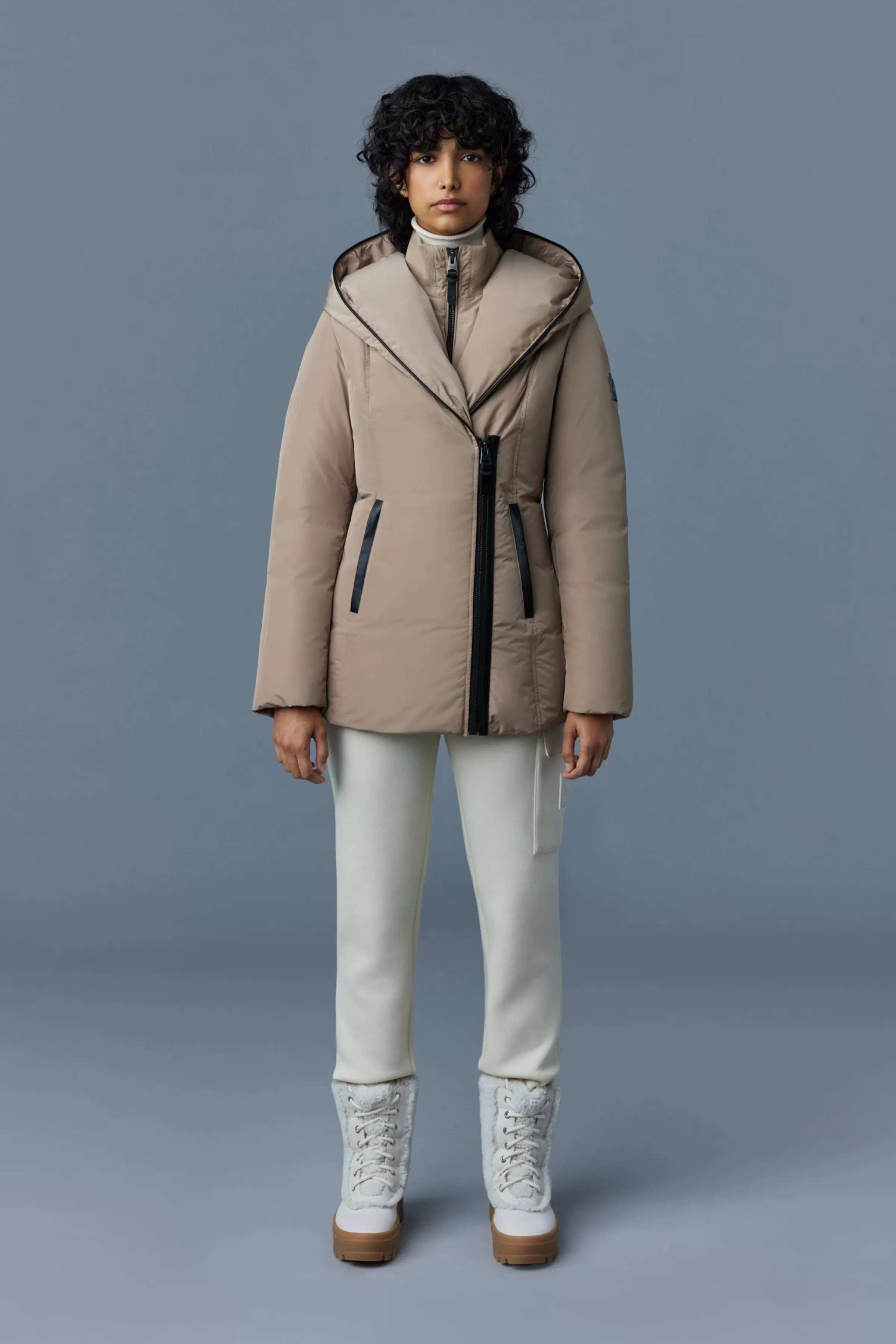 Adali, Down Coat With Signature Collar For Ladies | ® US | Mackage New