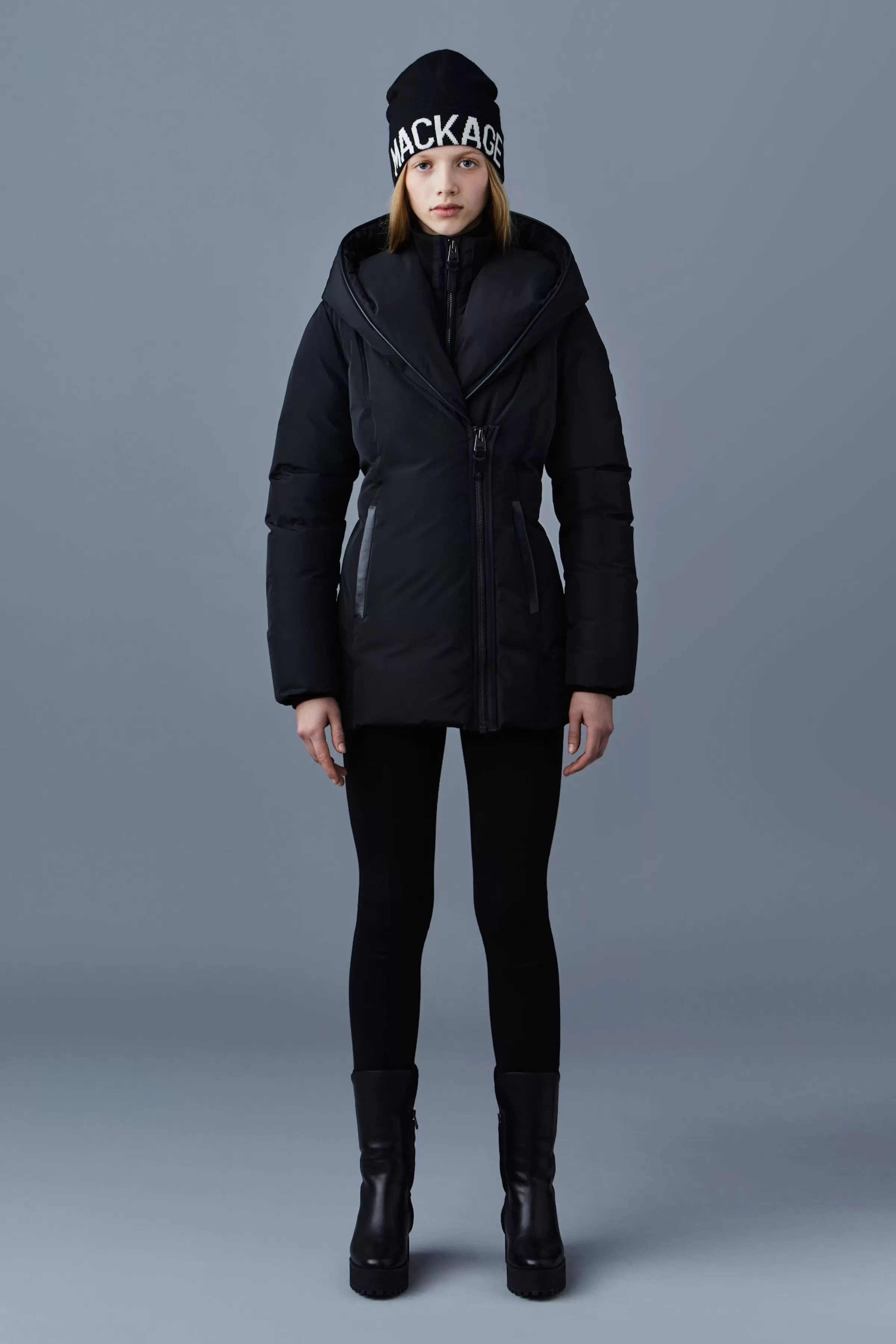 Adali, Down Coat With Signature Collar For Ladies | ® US | Mackage New
