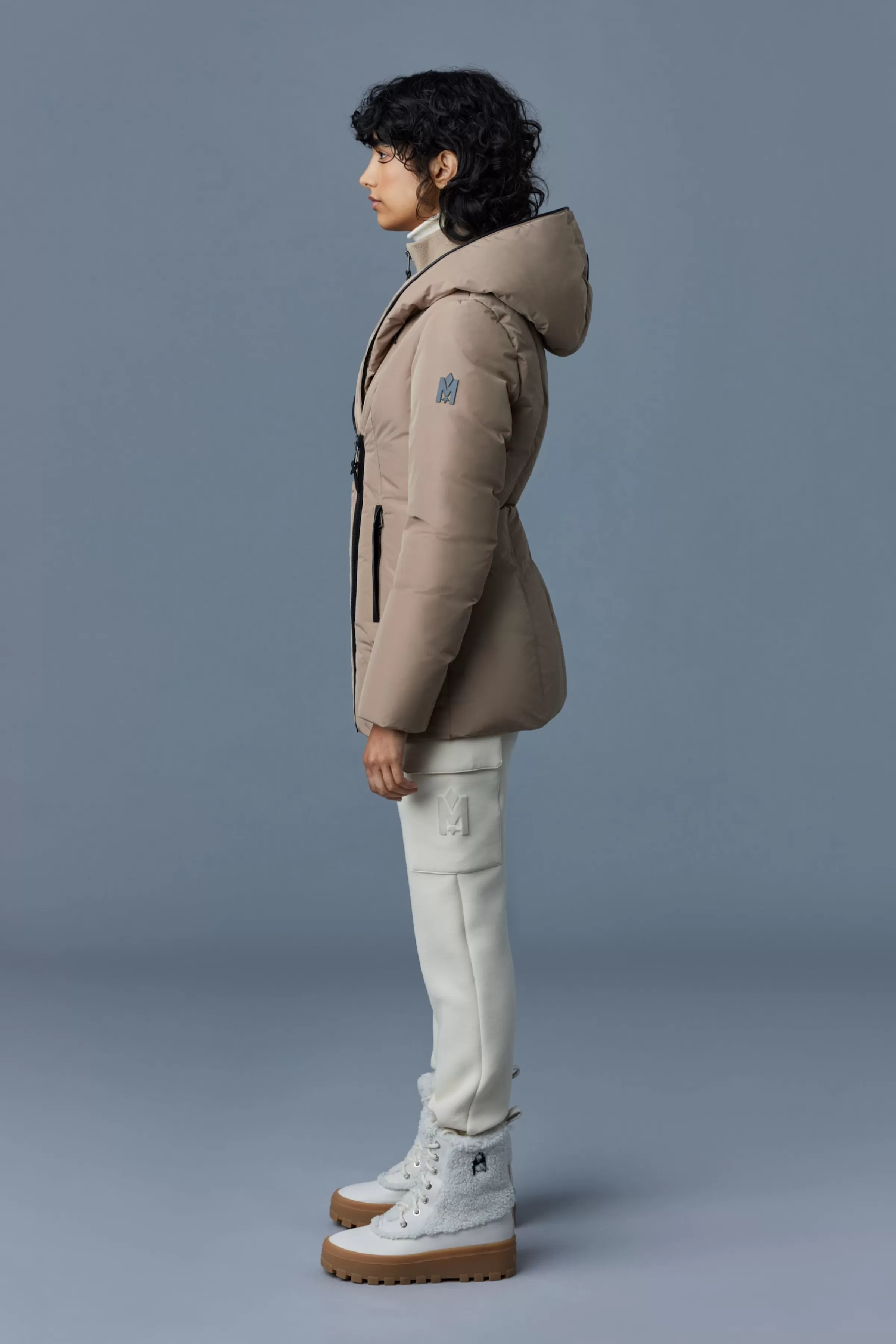 Adali, Down Coat With Signature Collar For Ladies | ® US | Mackage New