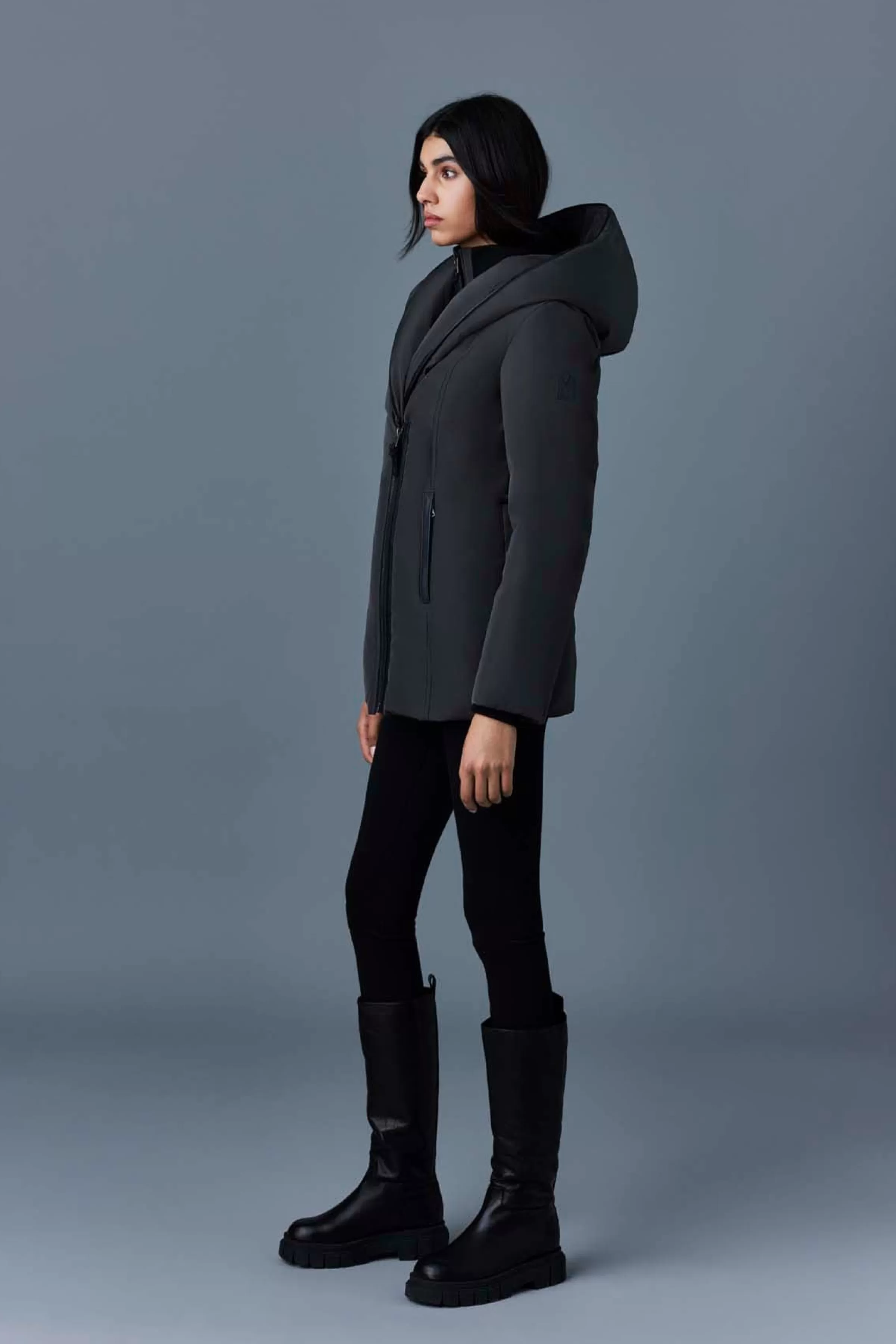 Adali, Down Coat With Signature Collar For Ladies | ® US | Mackage New