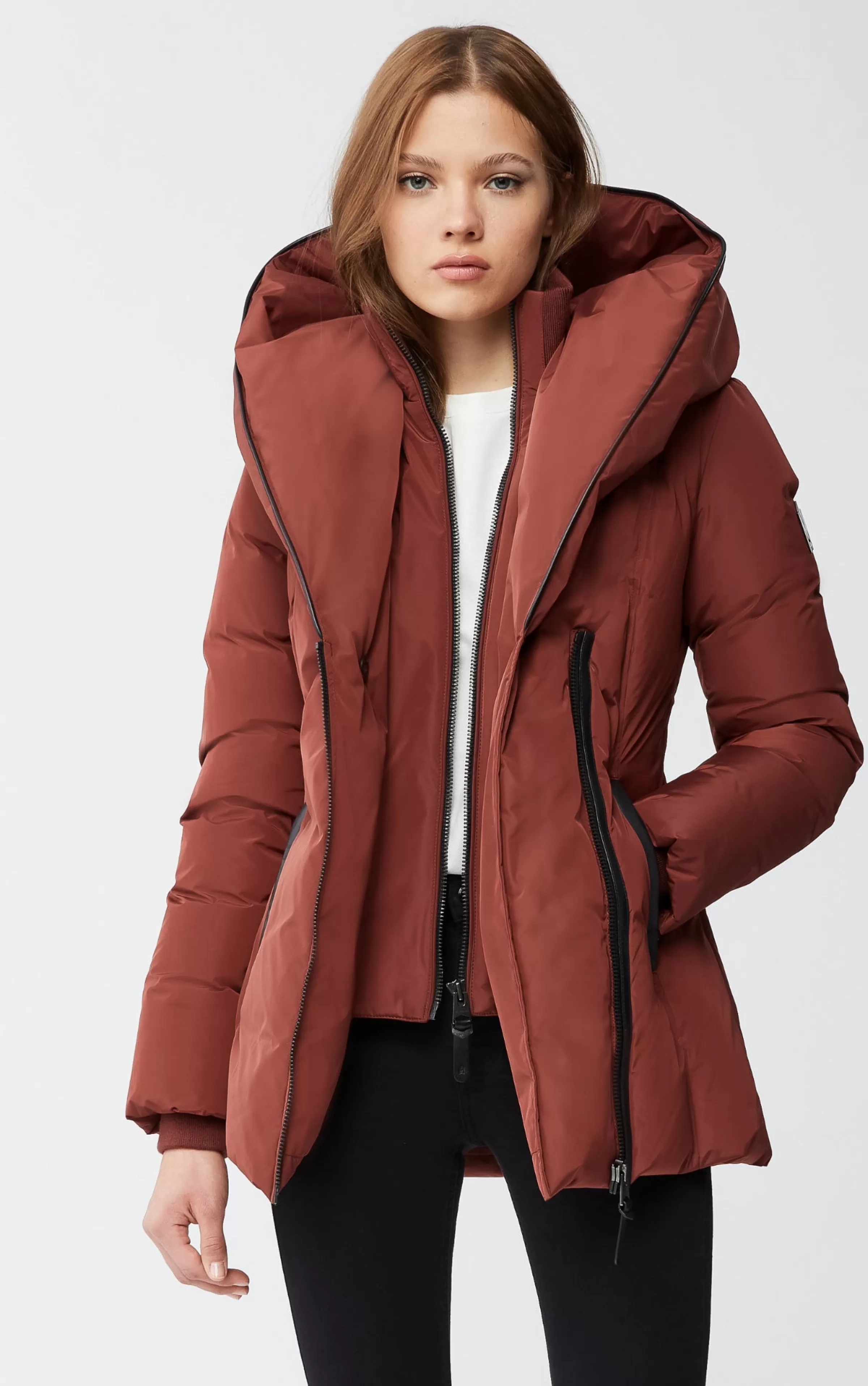 Adali, Down Coat With Signature Collar For Ladies | ® US | Mackage New