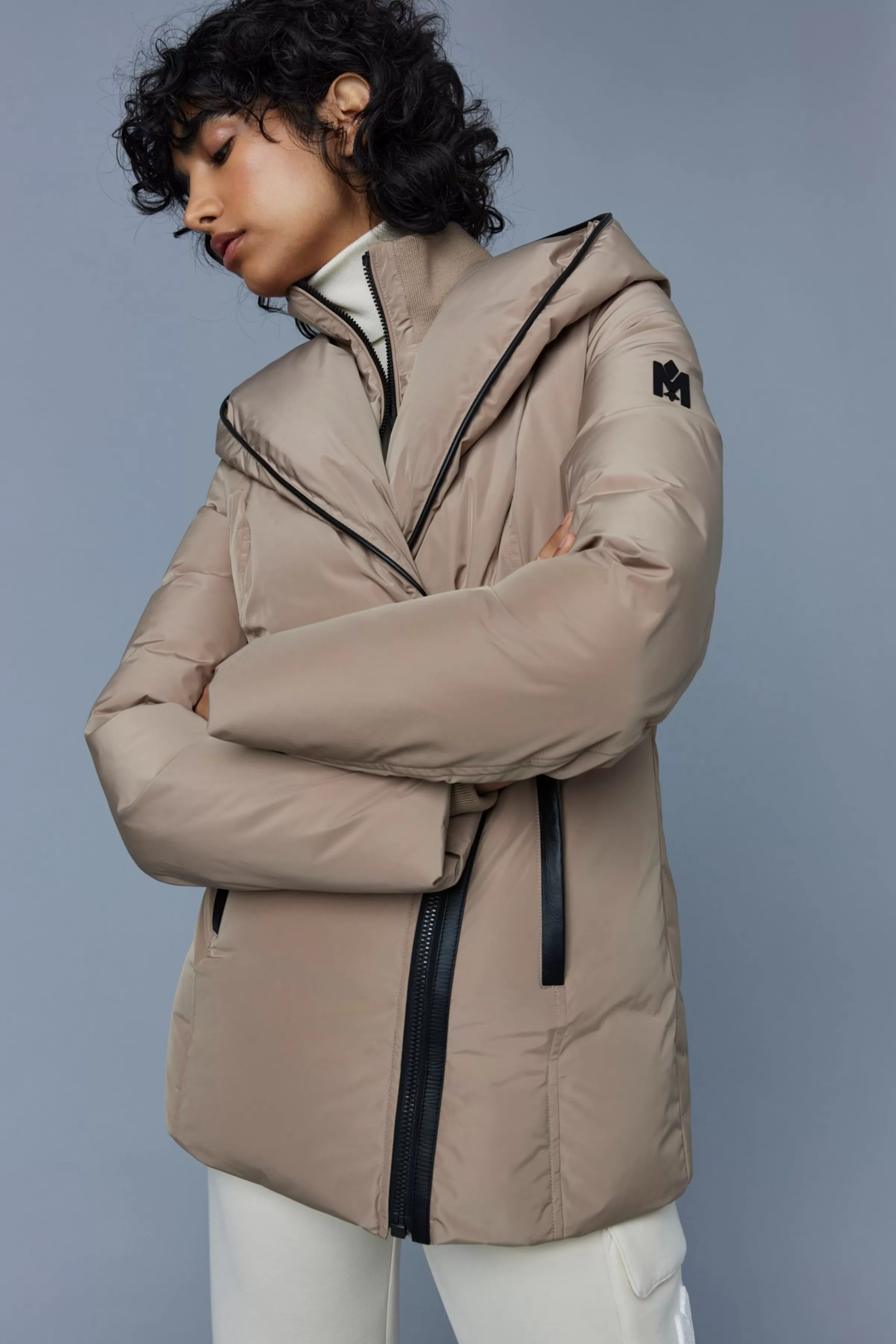 Adali, Down Coat With Signature Collar For Ladies | ® US | Mackage New
