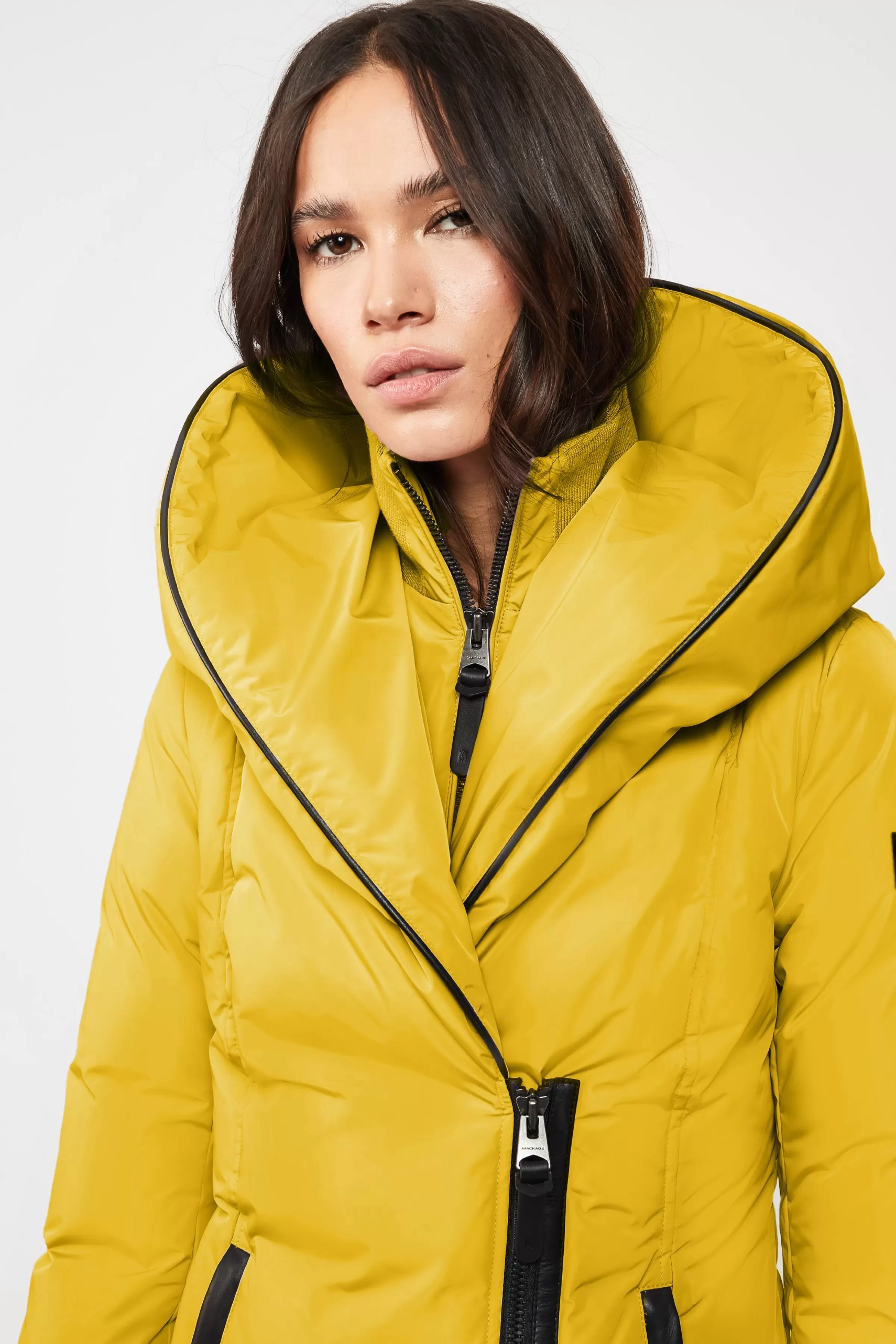 Adali, Down Coat With Signature Collar For Ladies | ® US | Mackage New