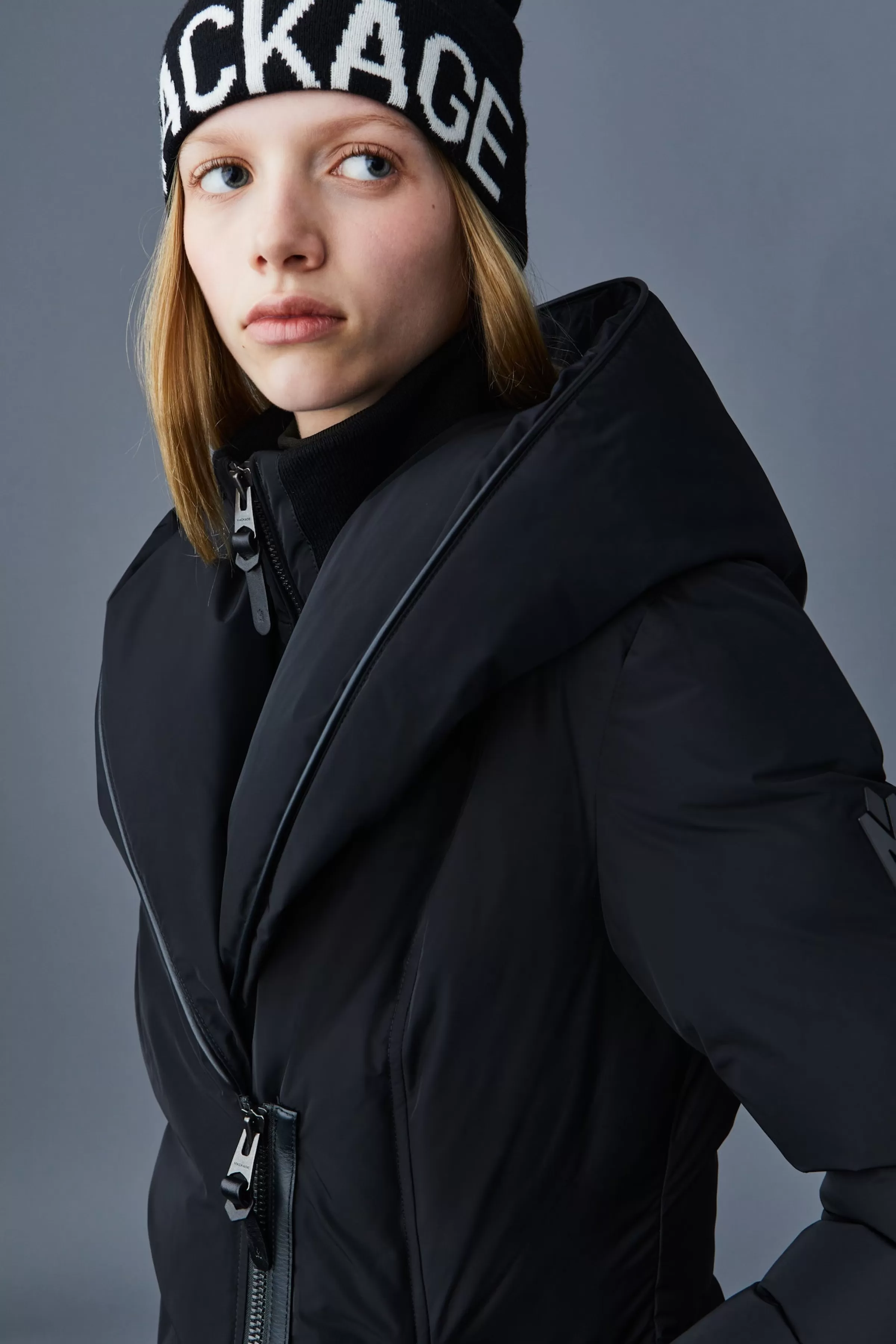 Adali, Down Coat With Signature Collar For Ladies | ® US | Mackage New