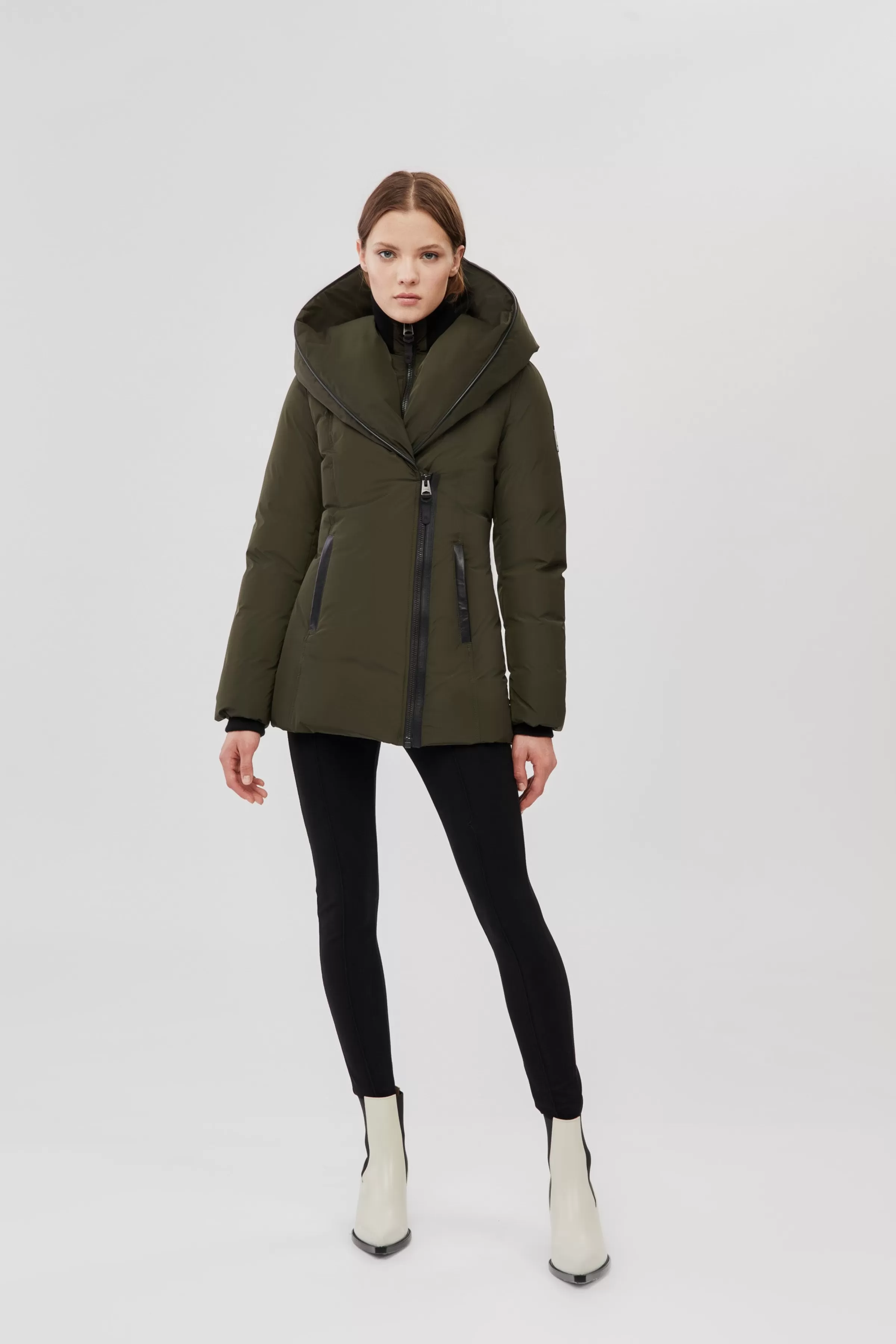 Adali, Down Coat With Signature Collar For Ladies | ® US | Mackage New