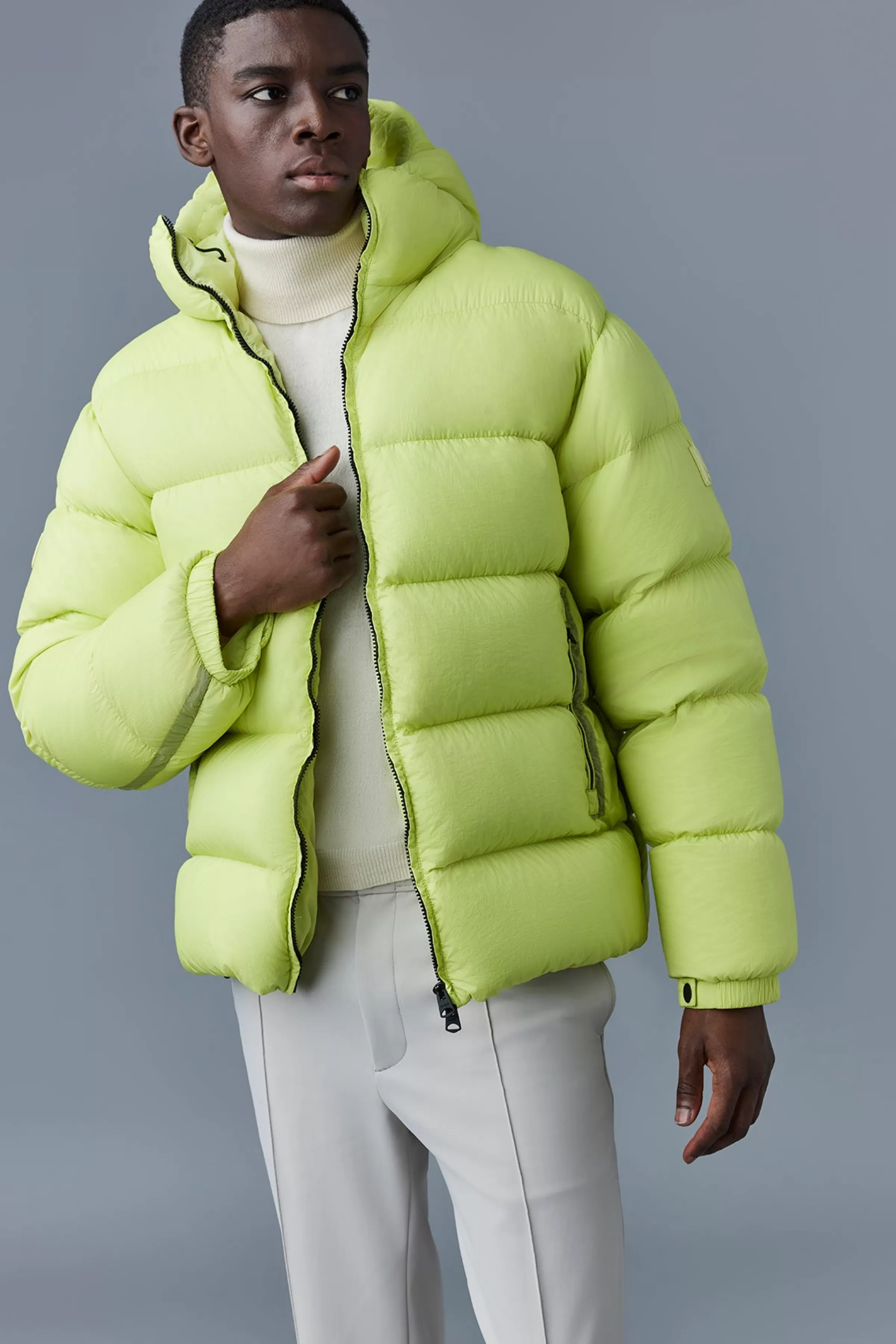 Adelmo, Heavy Down Jacket With Soft-wash Crinkle For Men | ® US | Mackage Cheap