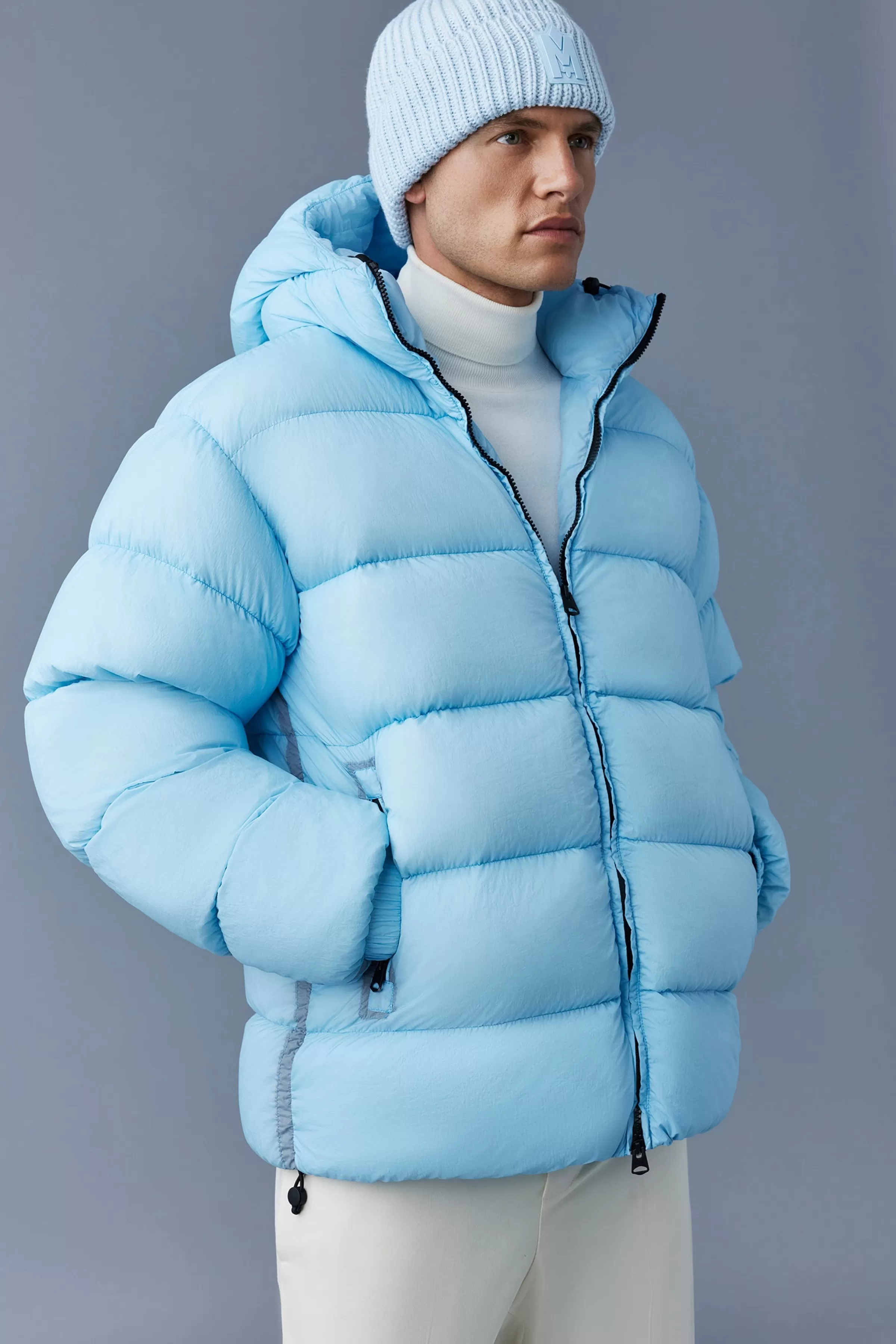 Adelmo, Heavy Down Jacket With Soft-wash Crinkle For Men | ® US | Mackage Cheap