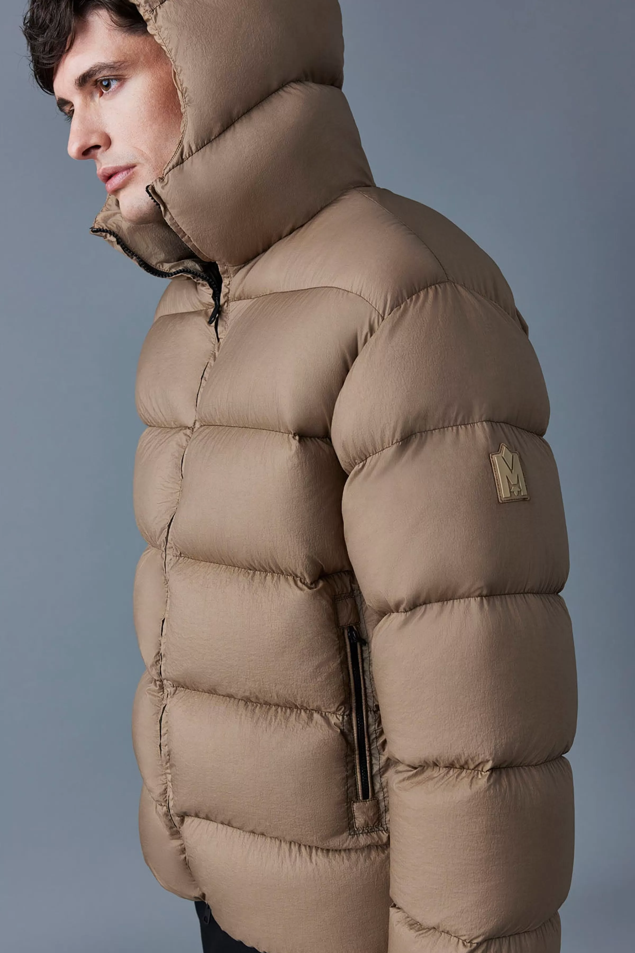 Adelmo, Heavy Down Jacket With Soft-wash Crinkle For Men | ® US | Mackage Sale