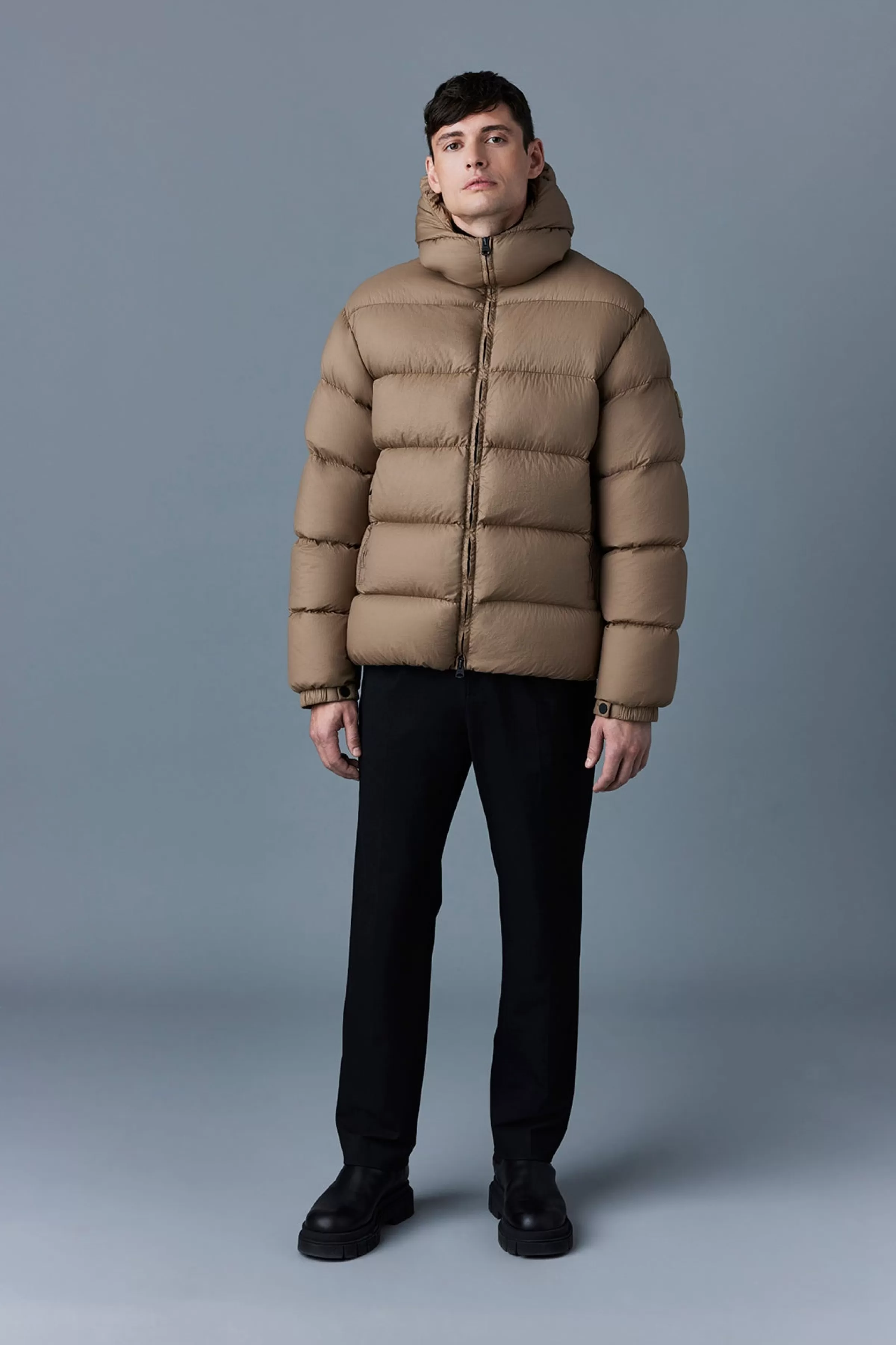 Adelmo, Heavy Down Jacket With Soft-wash Crinkle For Men | ® US | Mackage Sale
