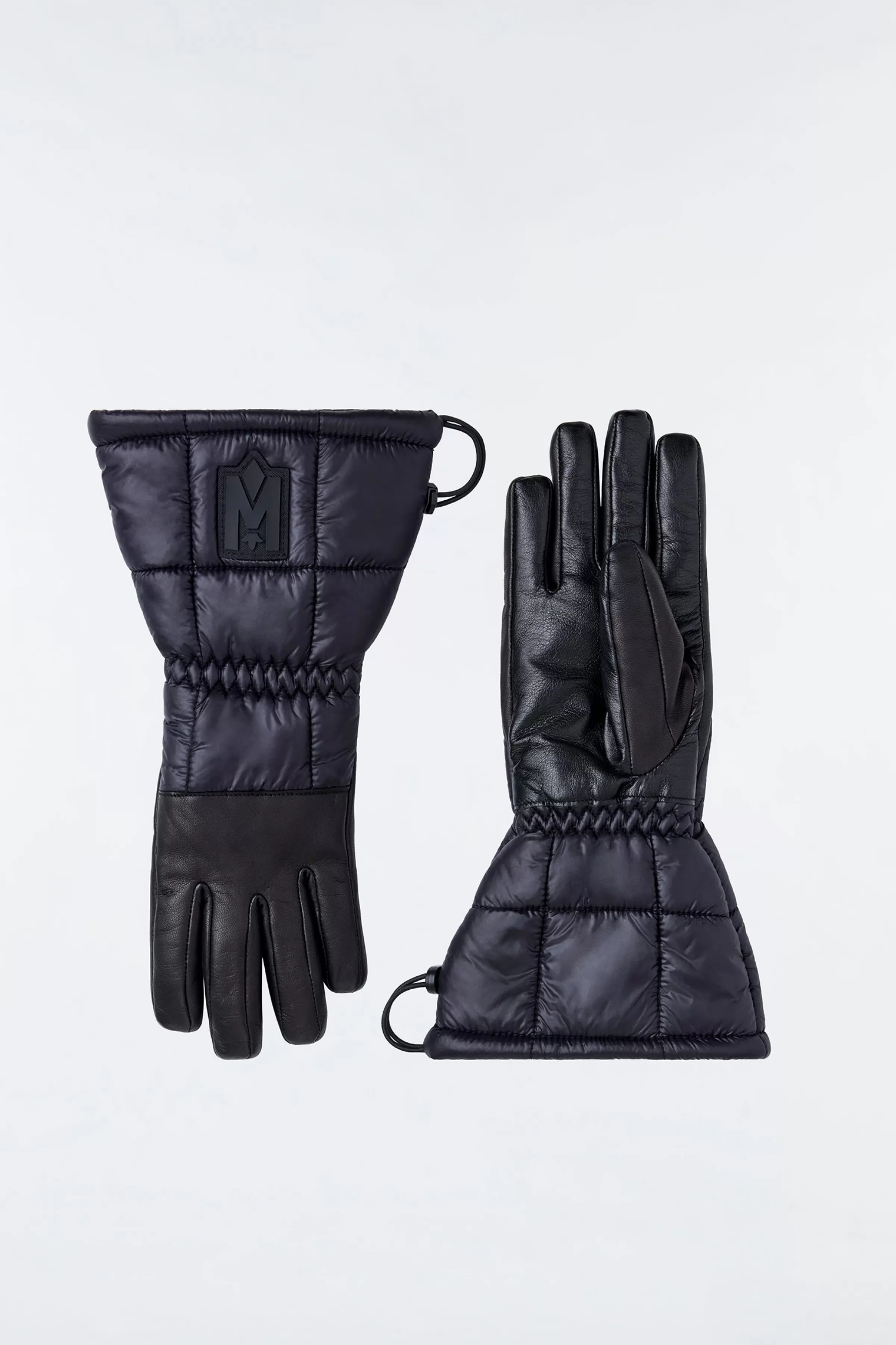 Adley, Reversible Mixed-media Light Down Ski Glove For Ladies | ® US | Mackage Shop