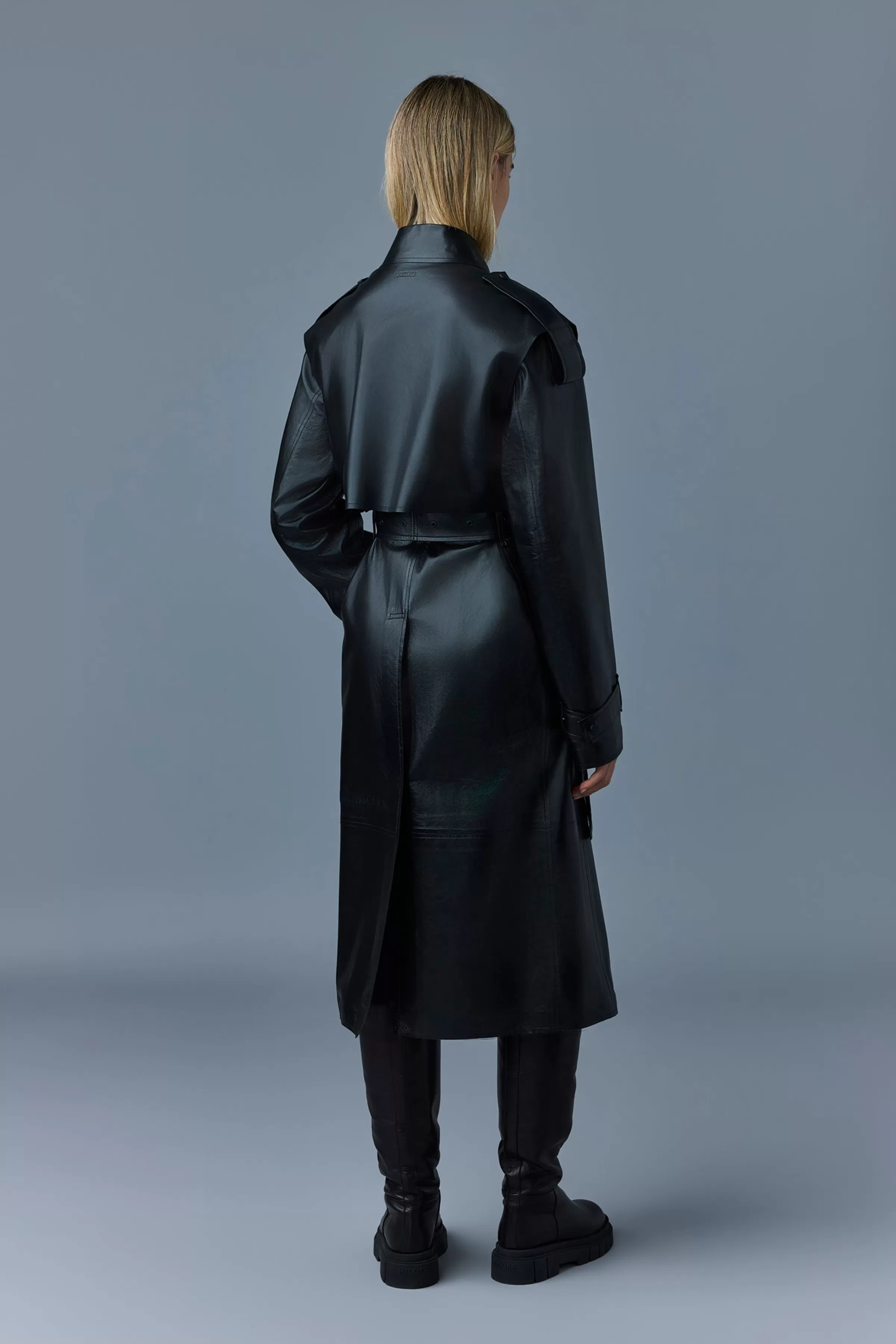 Adriana, Calfskin Trench Coat With Belt For Ladies | ® US | Mackage New