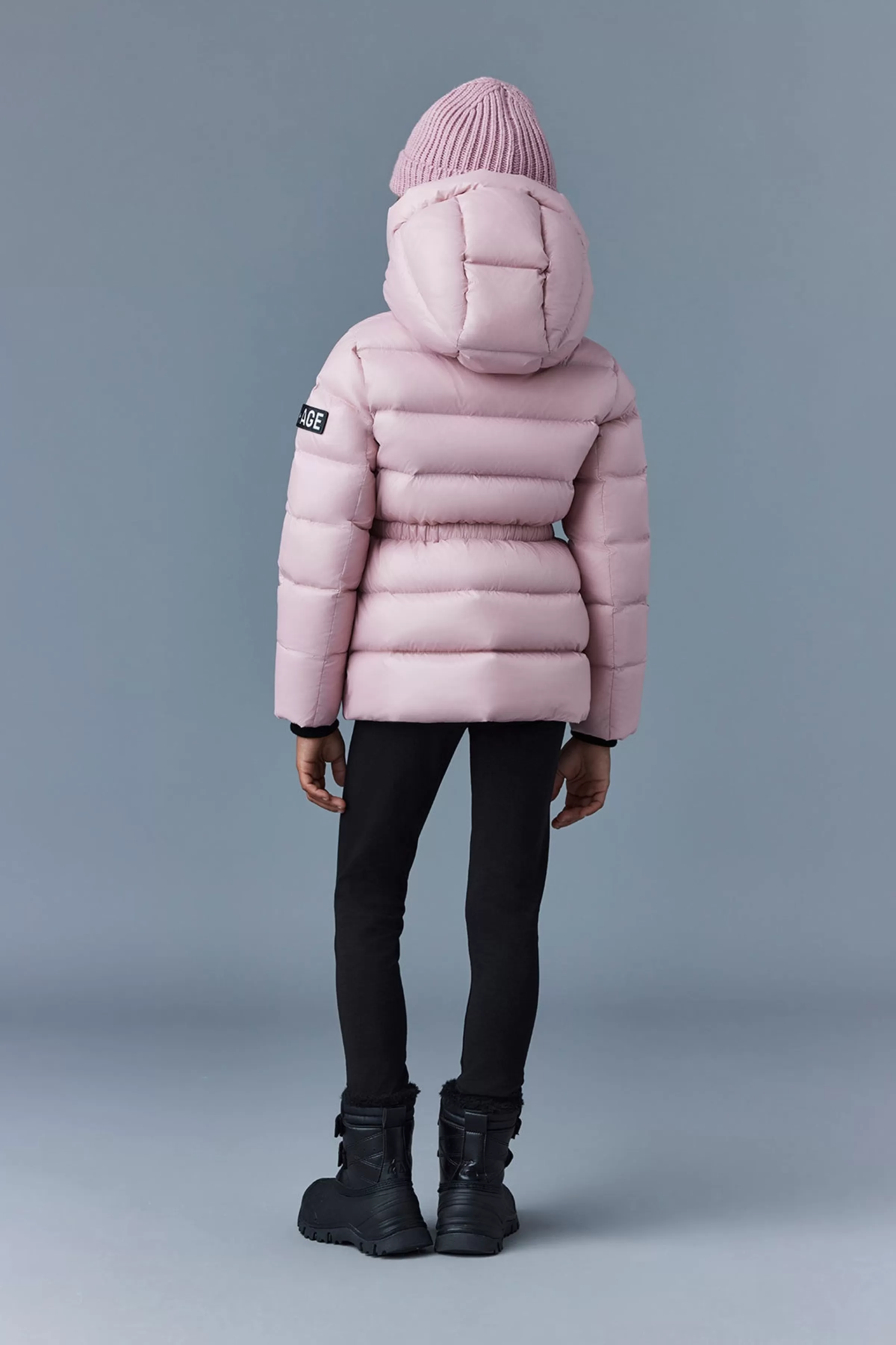 Alannis, Lustrous Medium Down Parka With Hood For Kids (8-14 Years) | ® US | Mackage Best