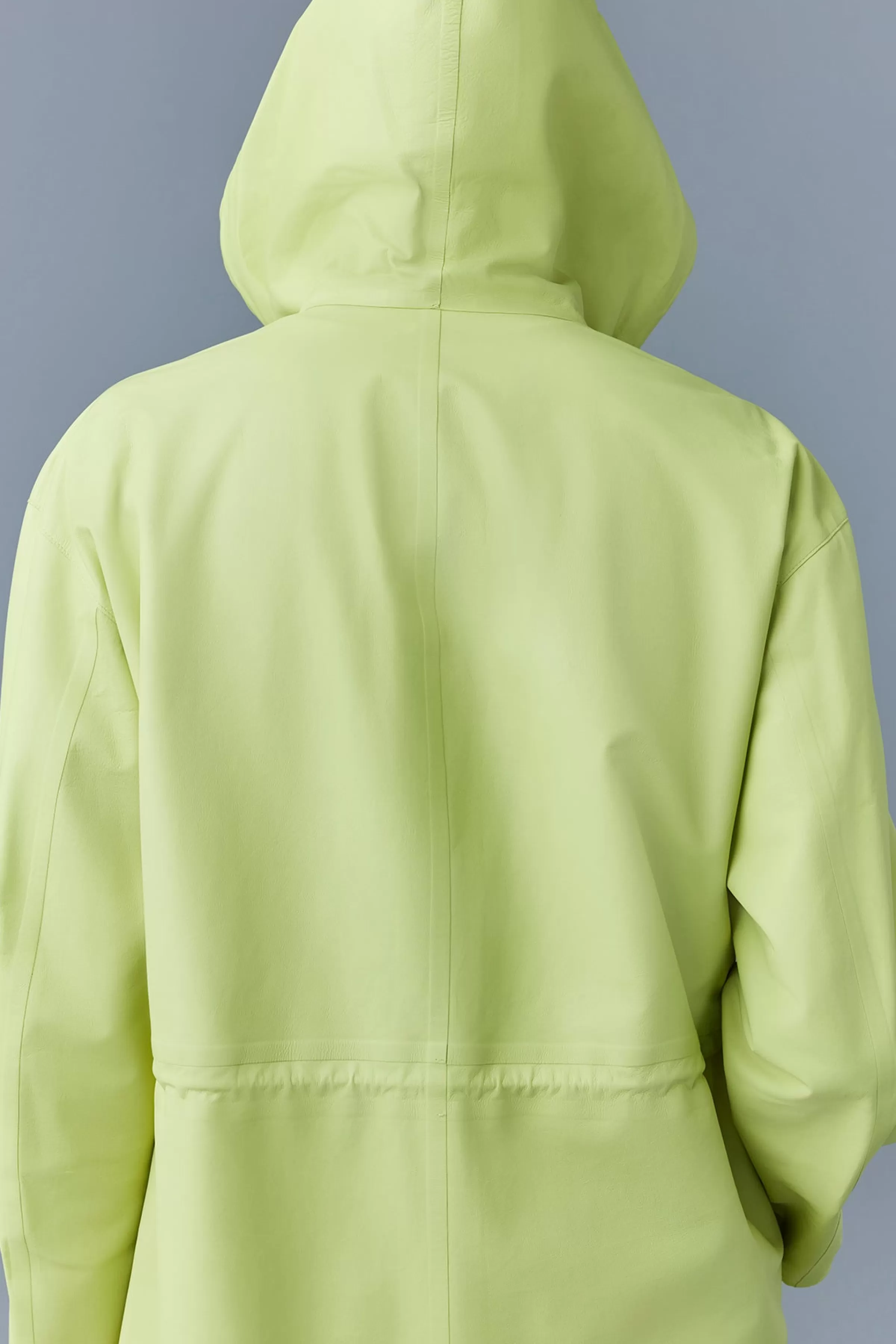 Alban, Monochromatic Leather Coat With Hood For Men | ® US | Mackage Best
