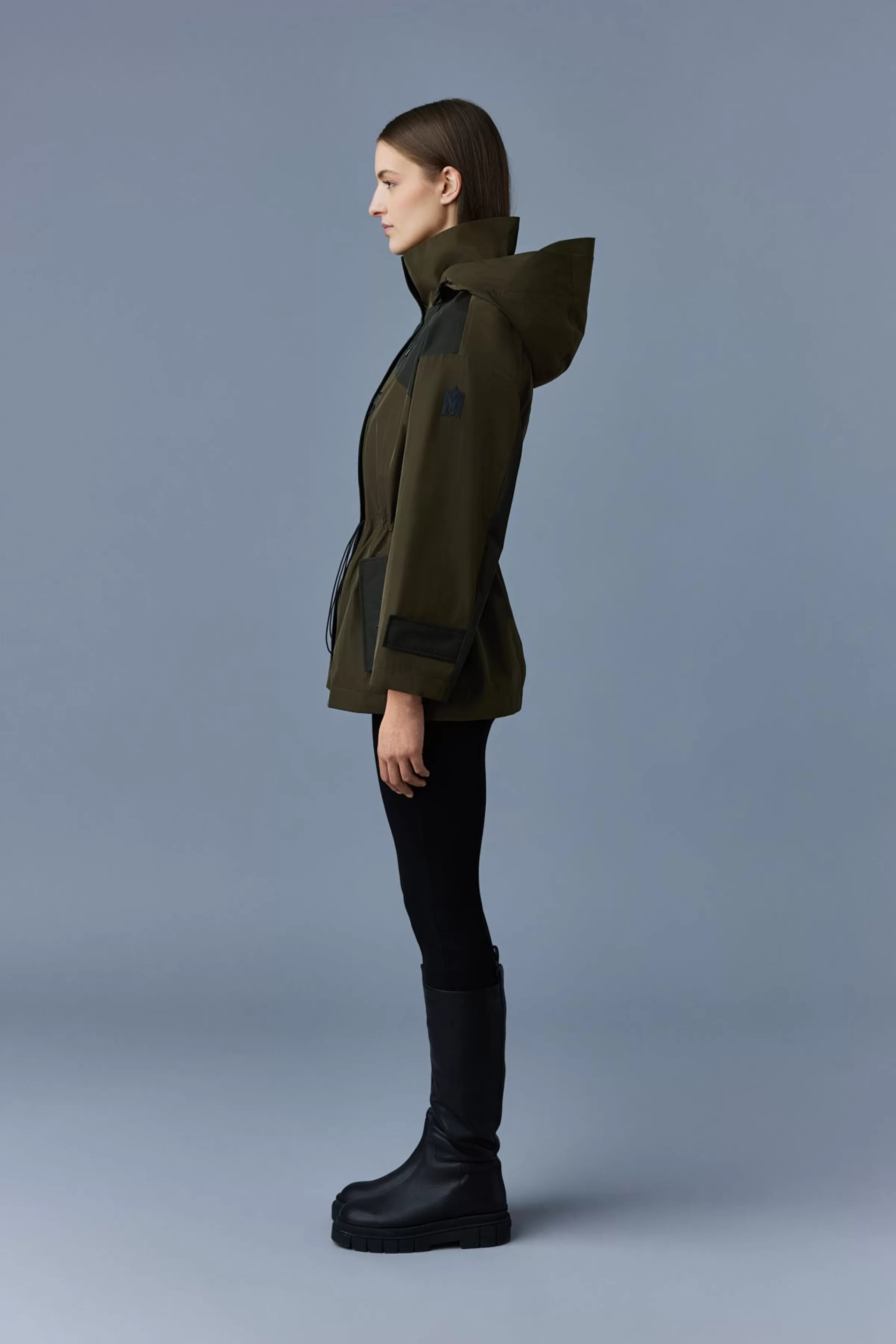 Alize Rain Parka With Storm Visor For Women | ® US | Mackage Outlet