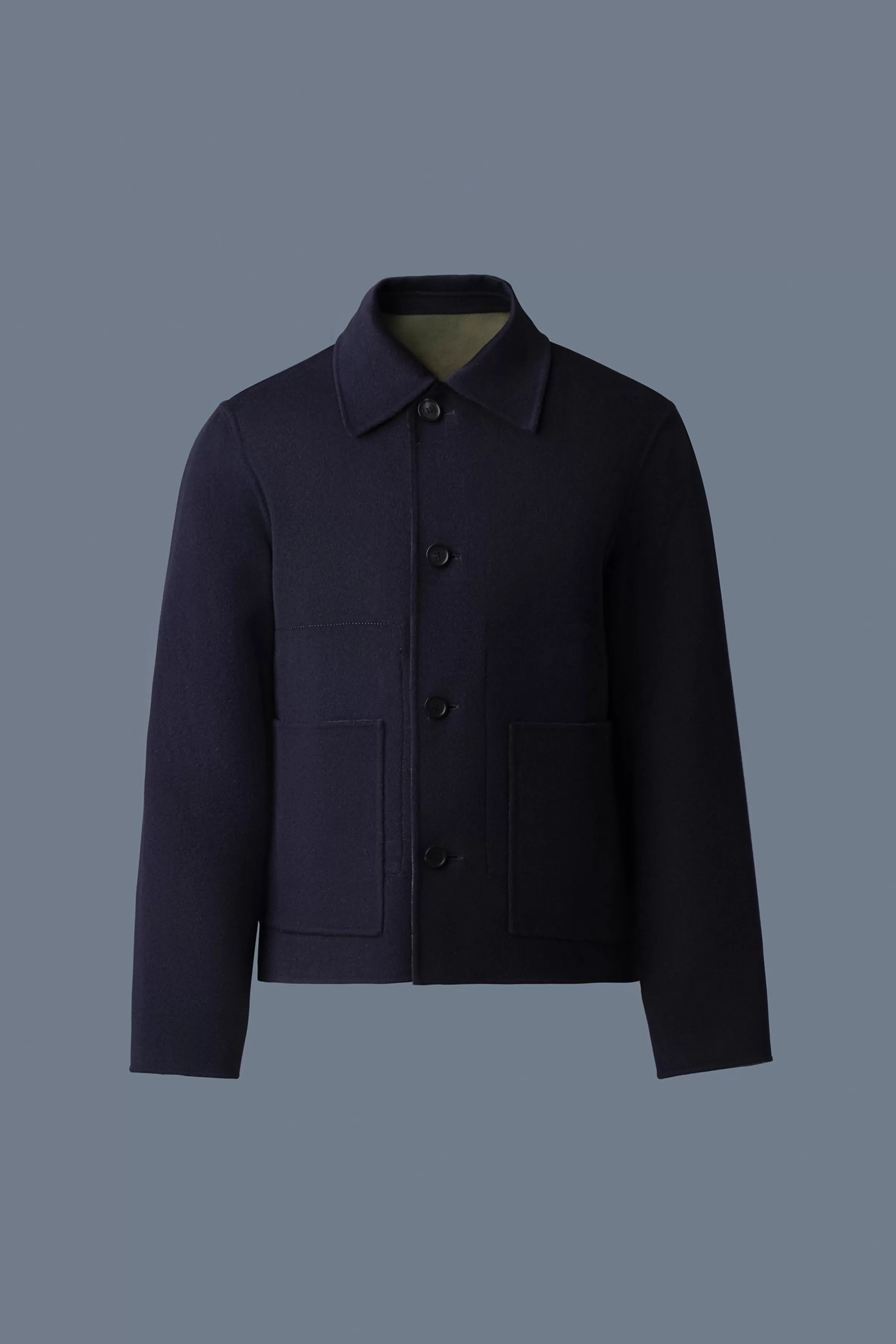 Anders, 2-in-1 Reversible Double-face Wool Jacket | ® US | Mackage Store