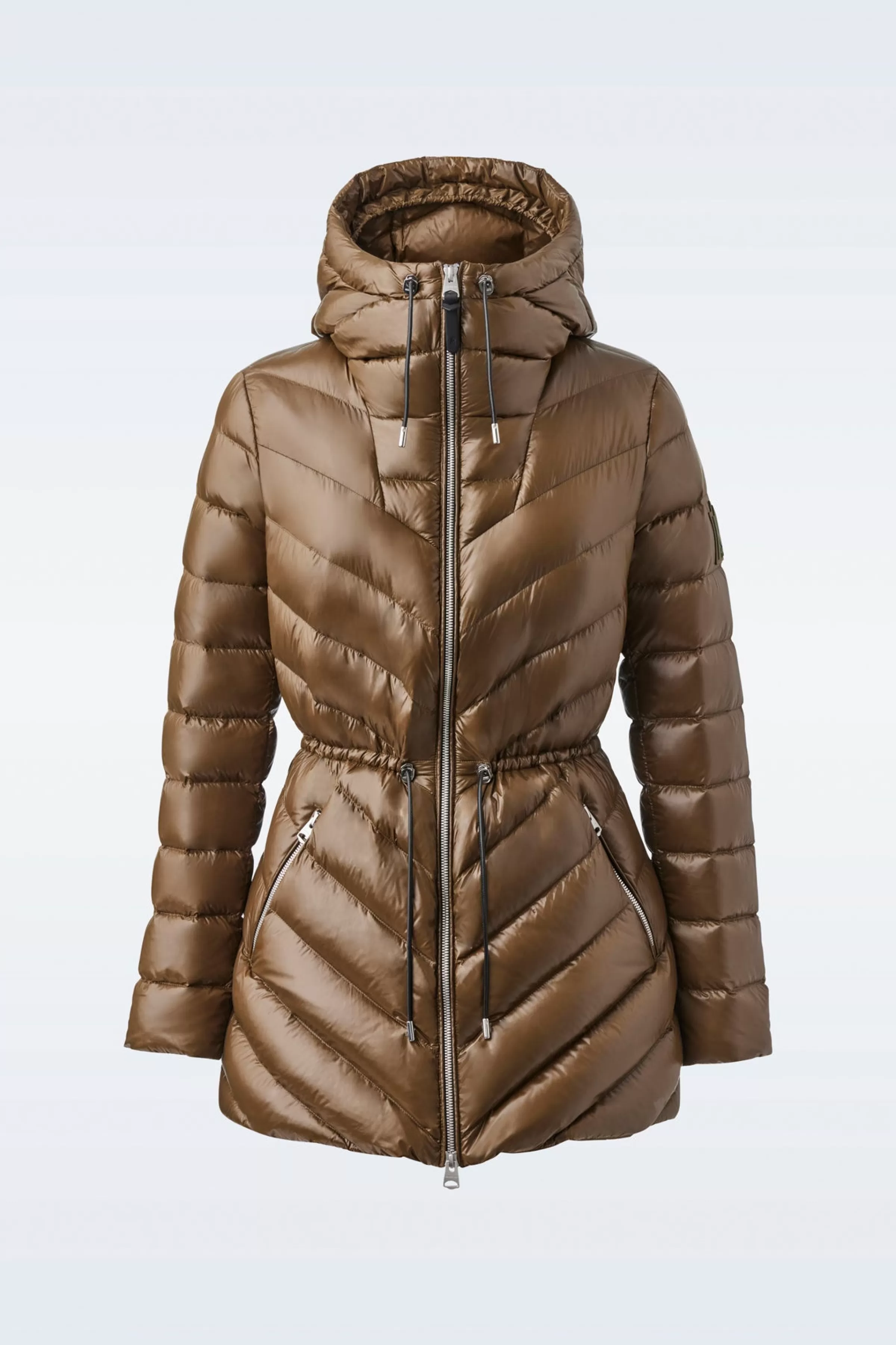 Arita, Light Hooded Down Chevron Jacket For Ladies | ® US | Mackage Online