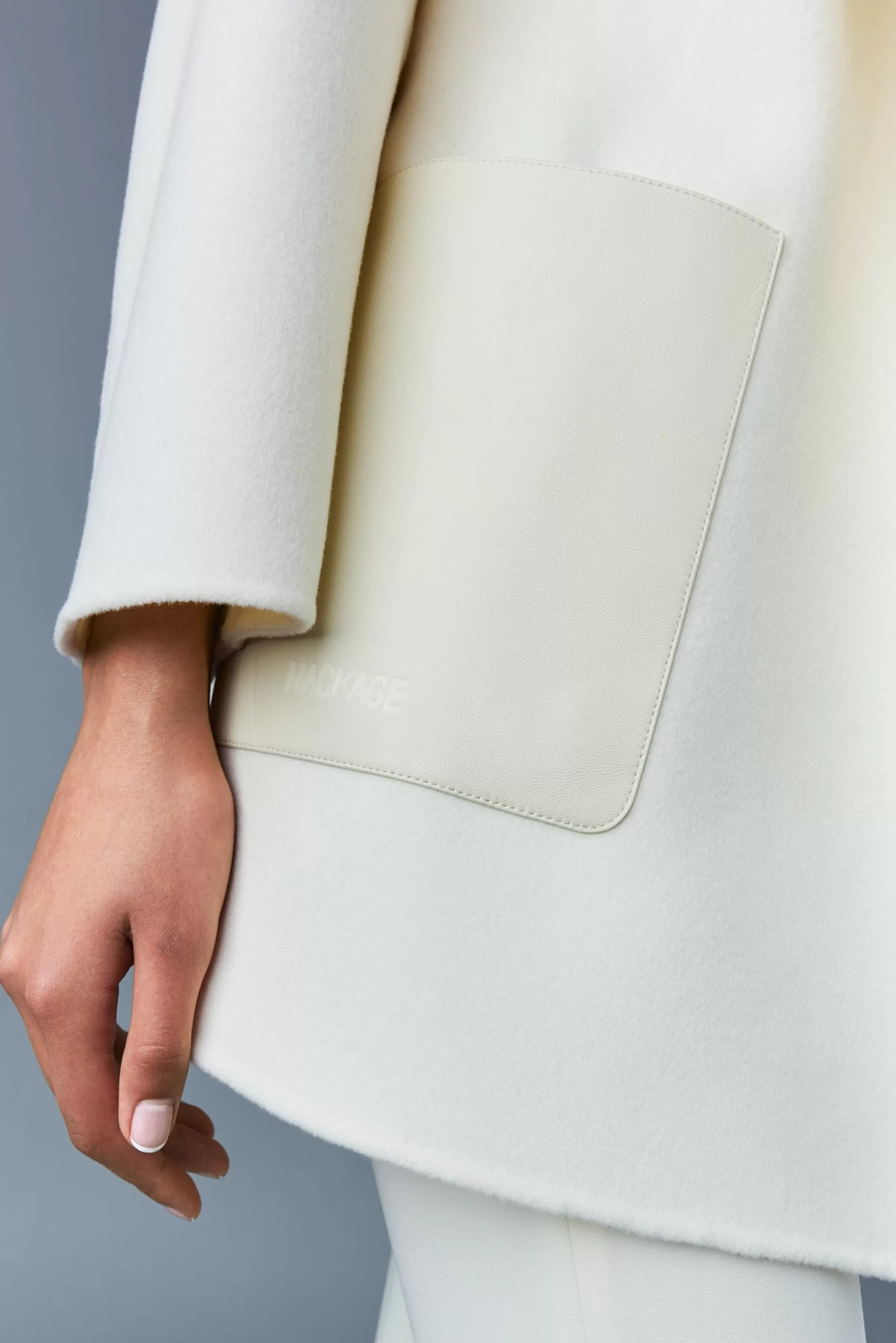 Azra, Double-face Wool Wrap Coat For Ladies | ® US | Mackage Flash Sale