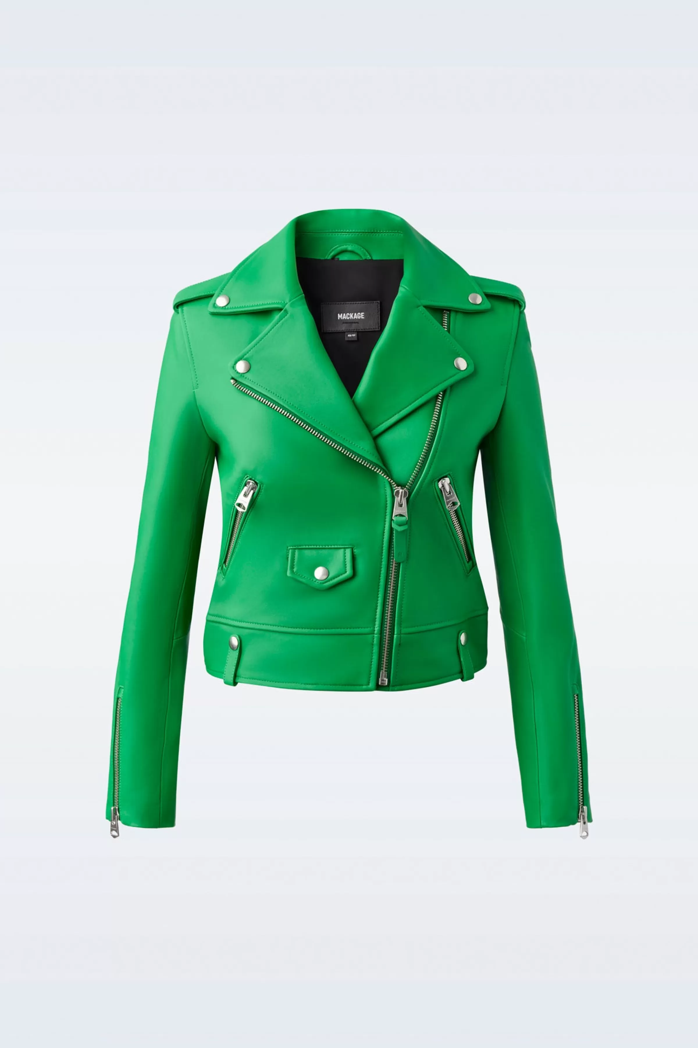 Baya, (R) Leather Biker Jacket For Ladies | ® US | Mackage Hot