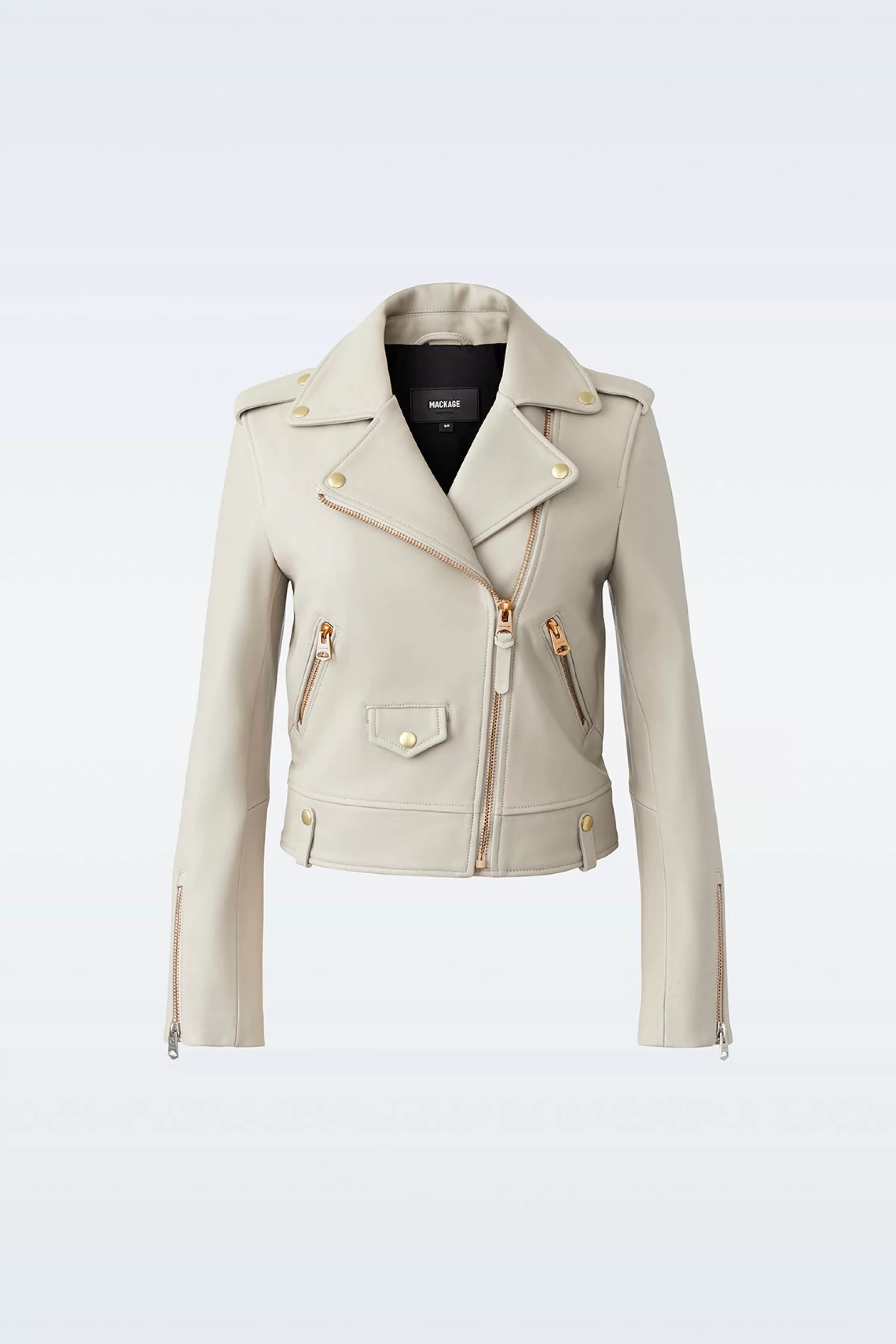 Baya, (R) Leather Biker Jacket For Ladies | ® US | Mackage Hot