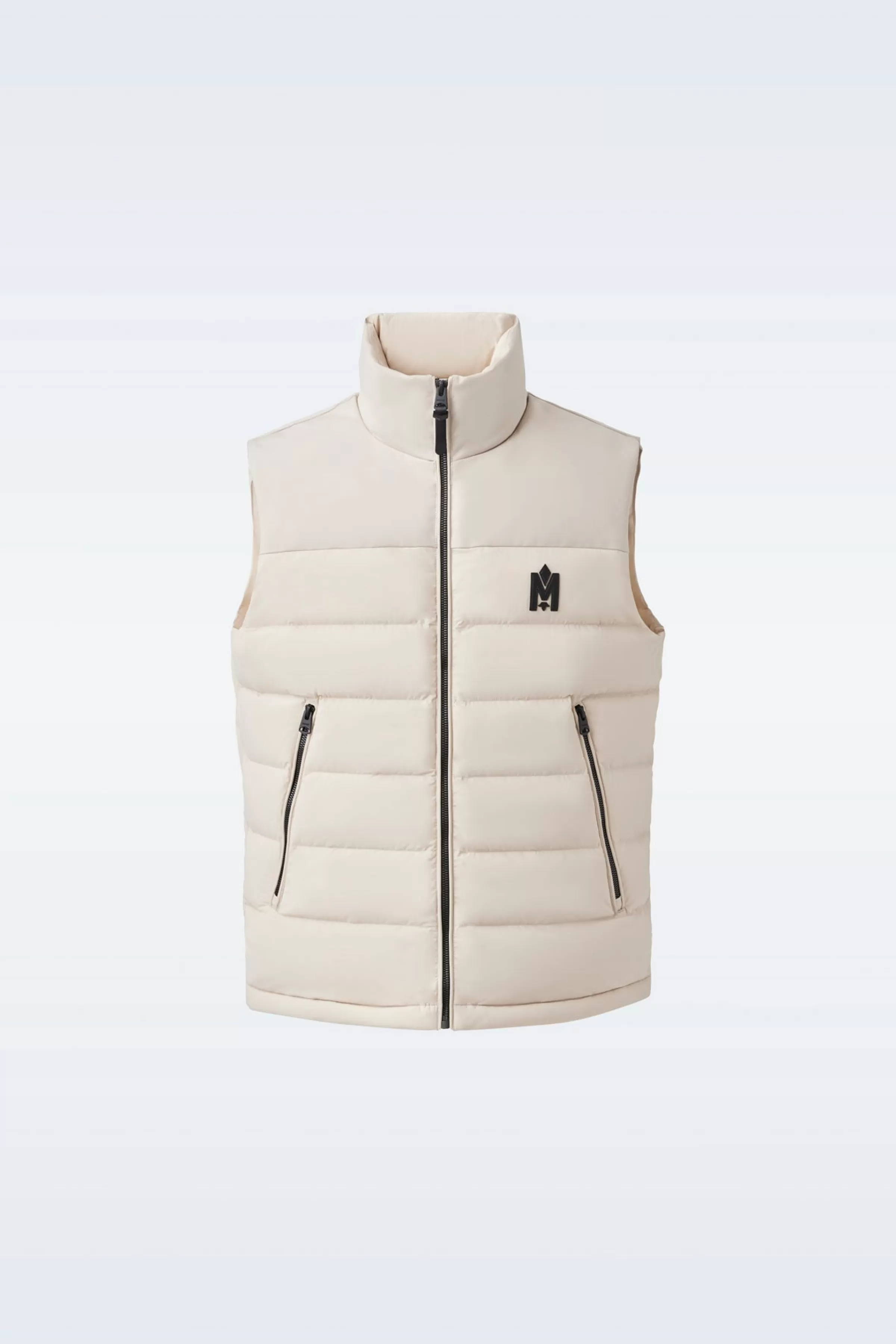 Bobbie, Agile-360 Stretch Light Down Vest With Stand Collar For Men | ® US | Mackage New
