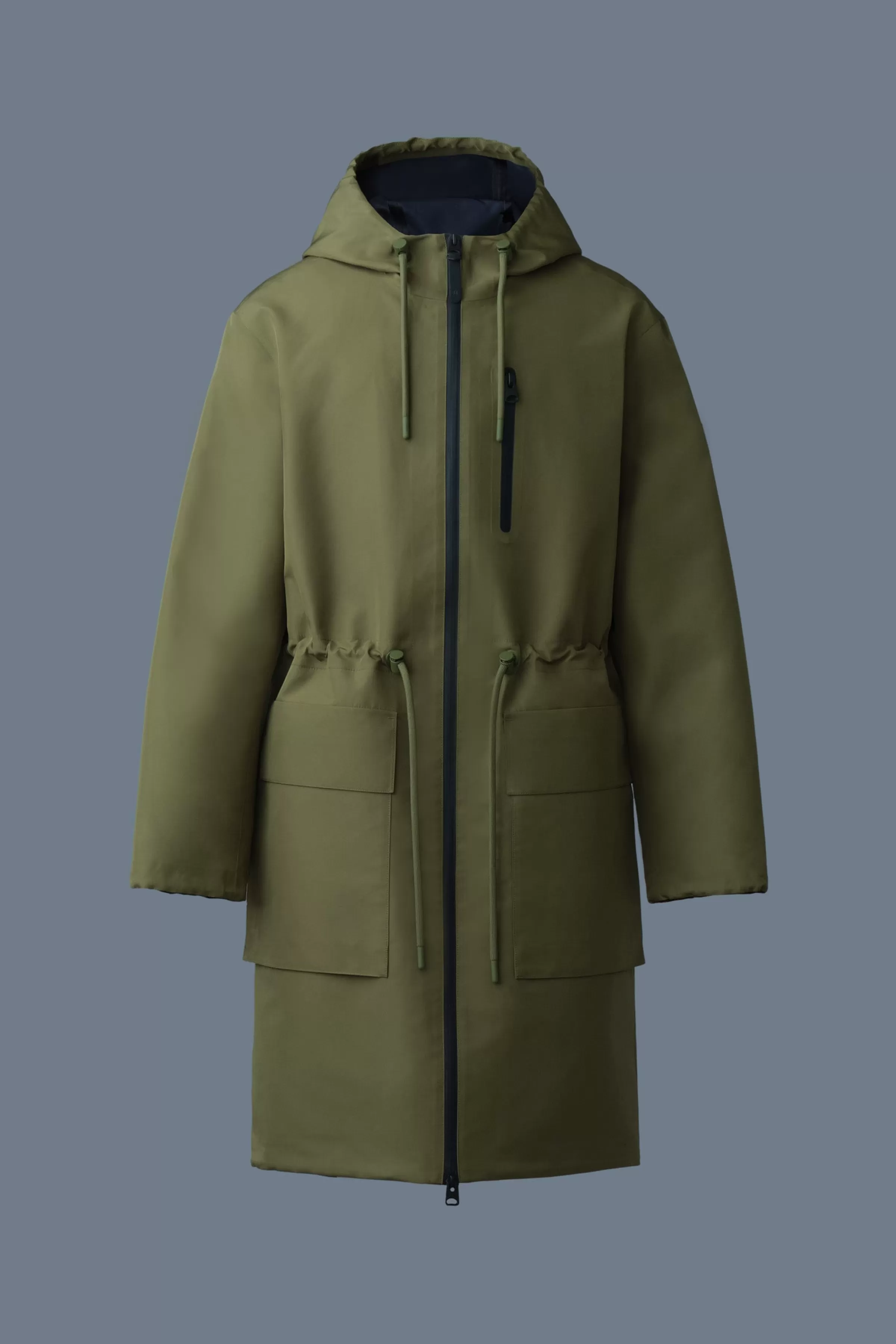 Broden, Recycled Technical Long Raincoat | ® US | Mackage Shop