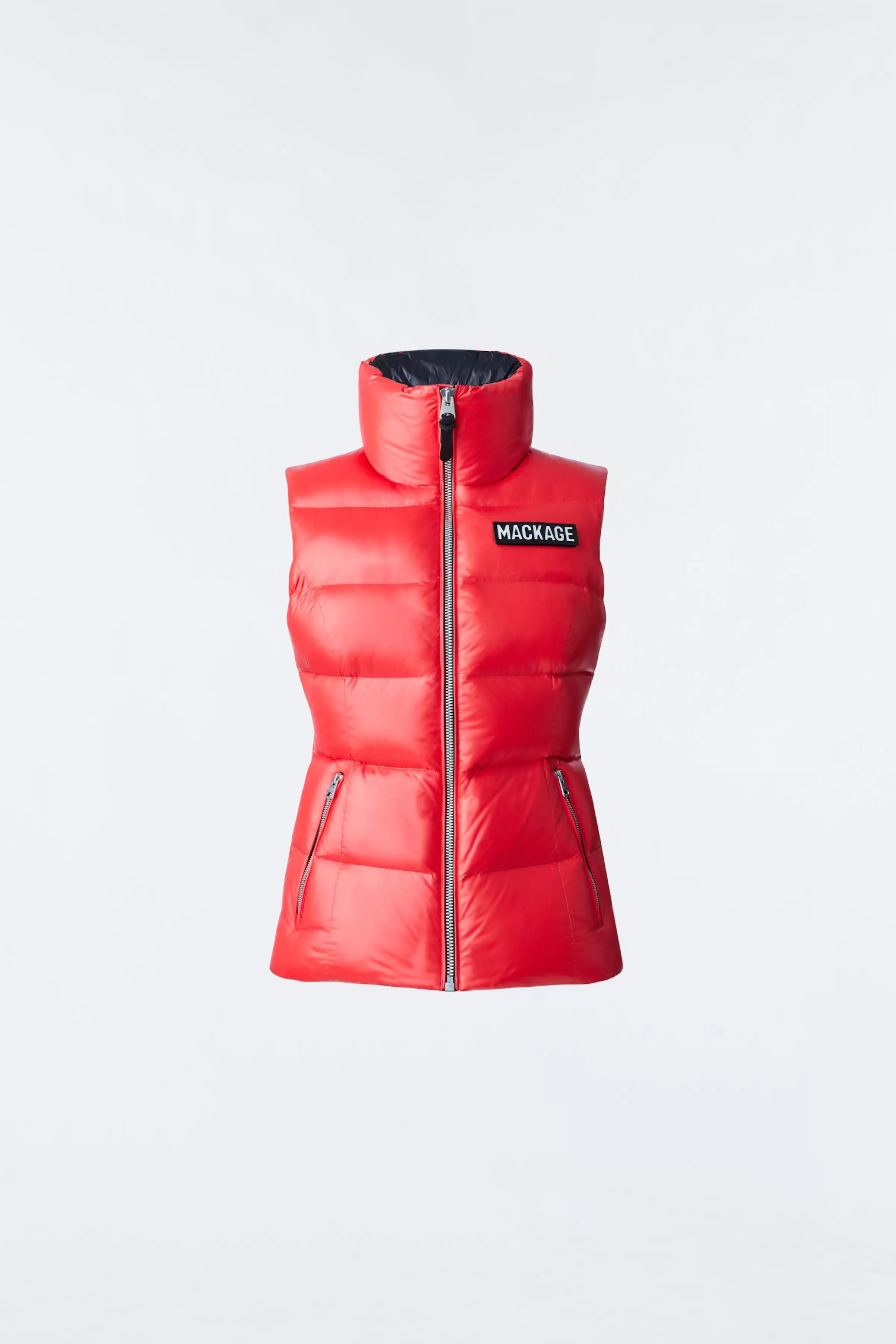 Chaya, Lustrous Light Down Vest For Ladies | ® US | Mackage New
