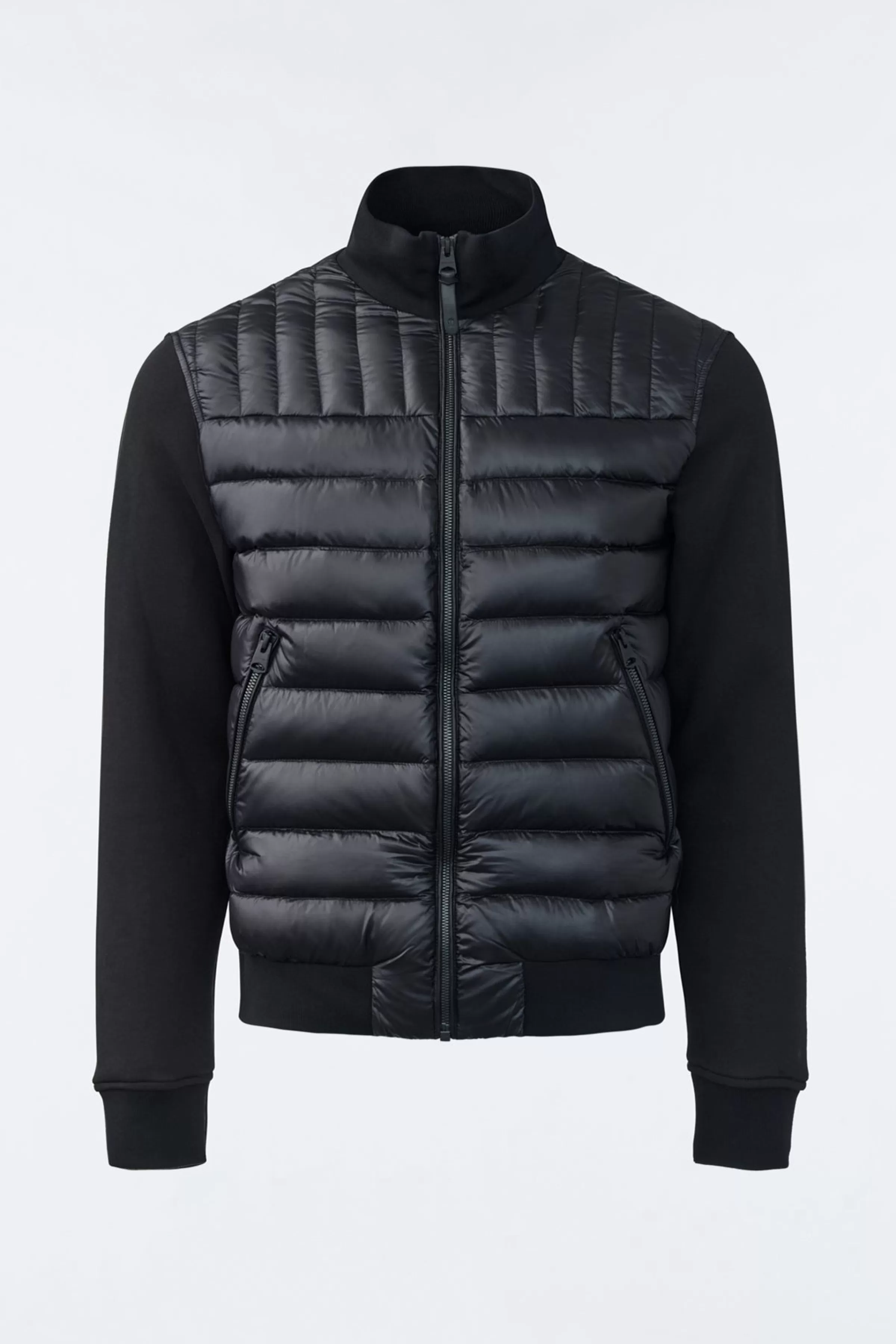 Collin, Mixed Media Bomber Jacket For Men | ® US | Mackage Outlet