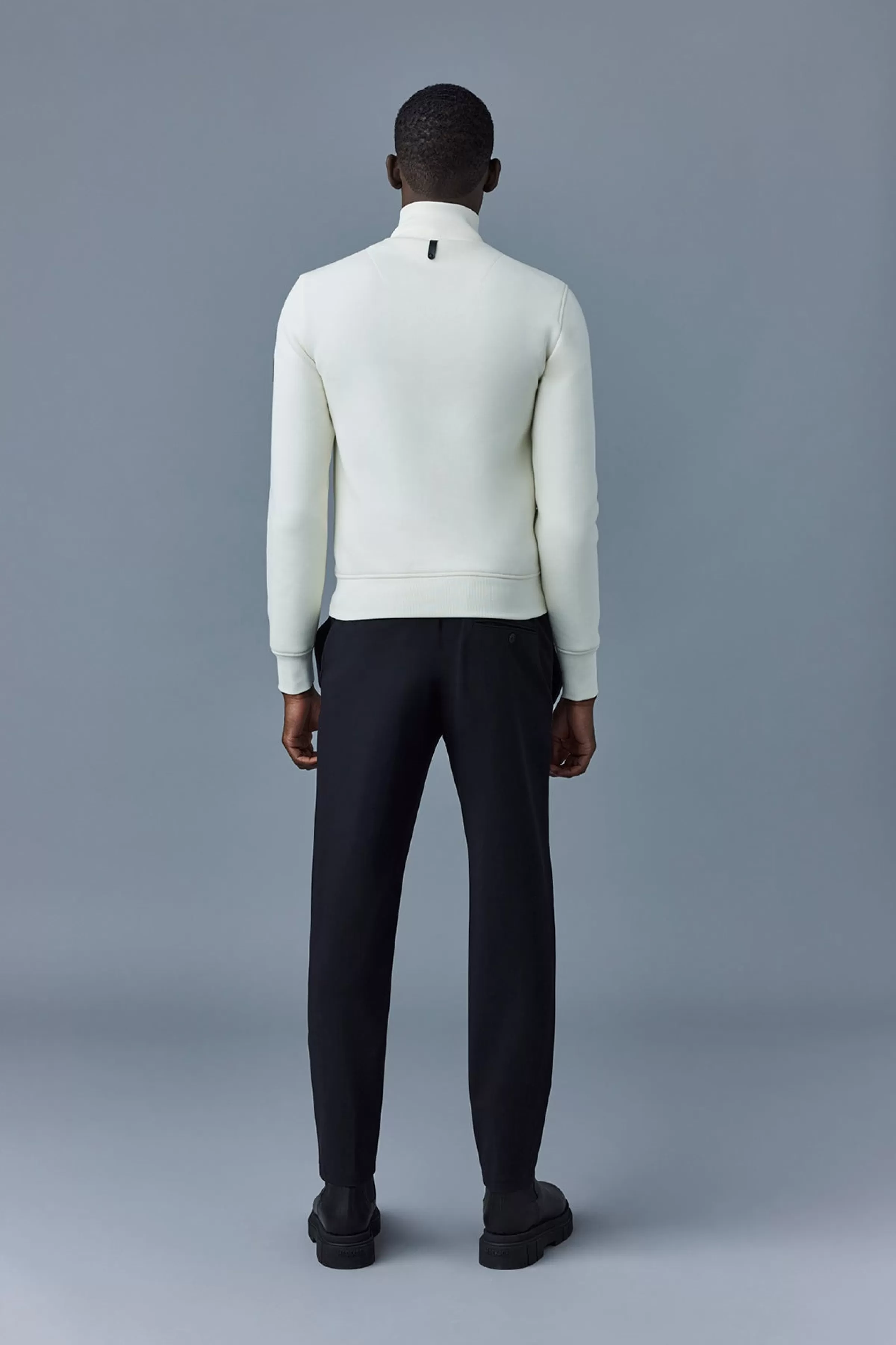 Collin, Mixed Media Bomber Jacket For Men | ® US | Mackage Online
