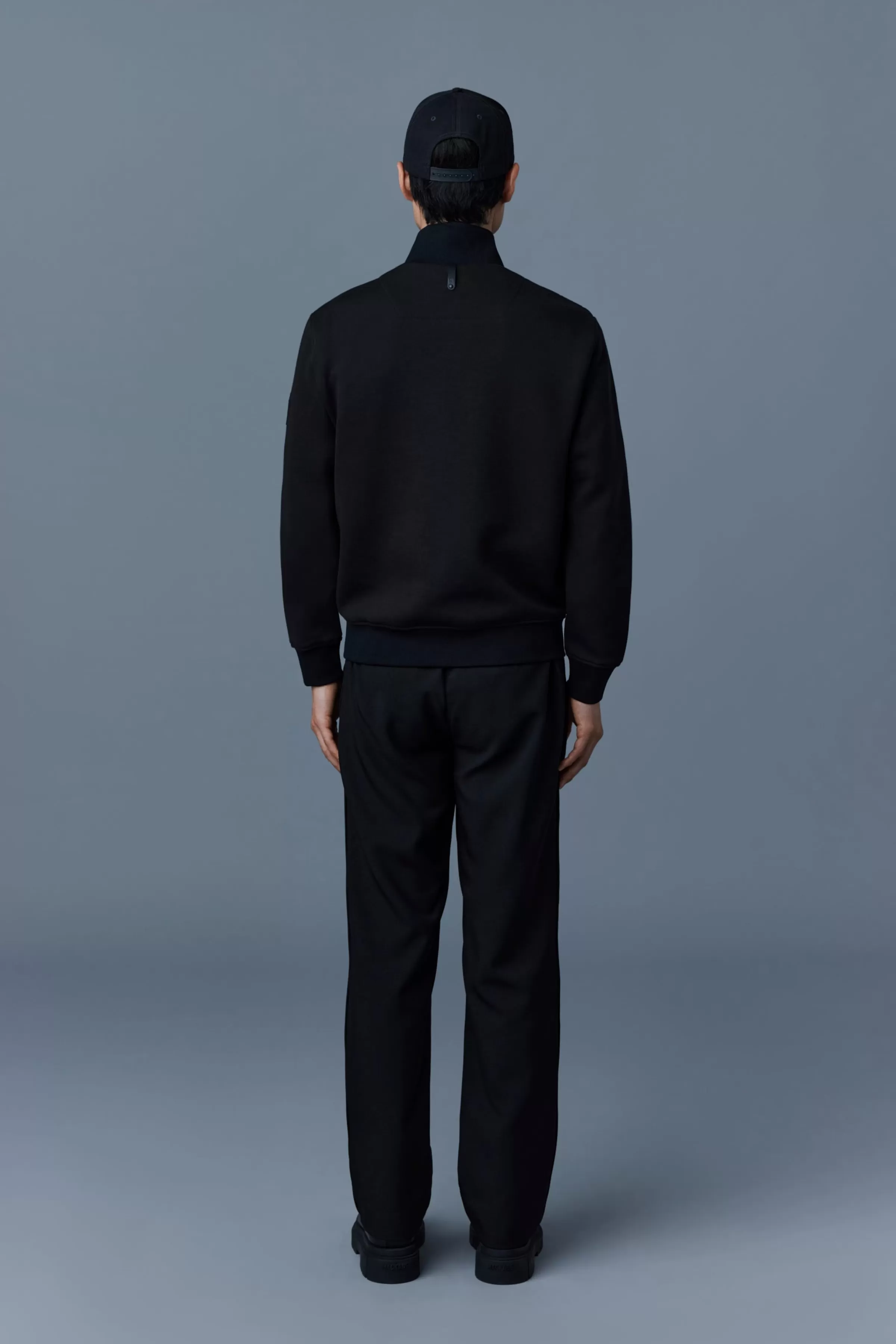 Collin, Mixed Media Bomber Jacket For Men | ® US | Mackage Online