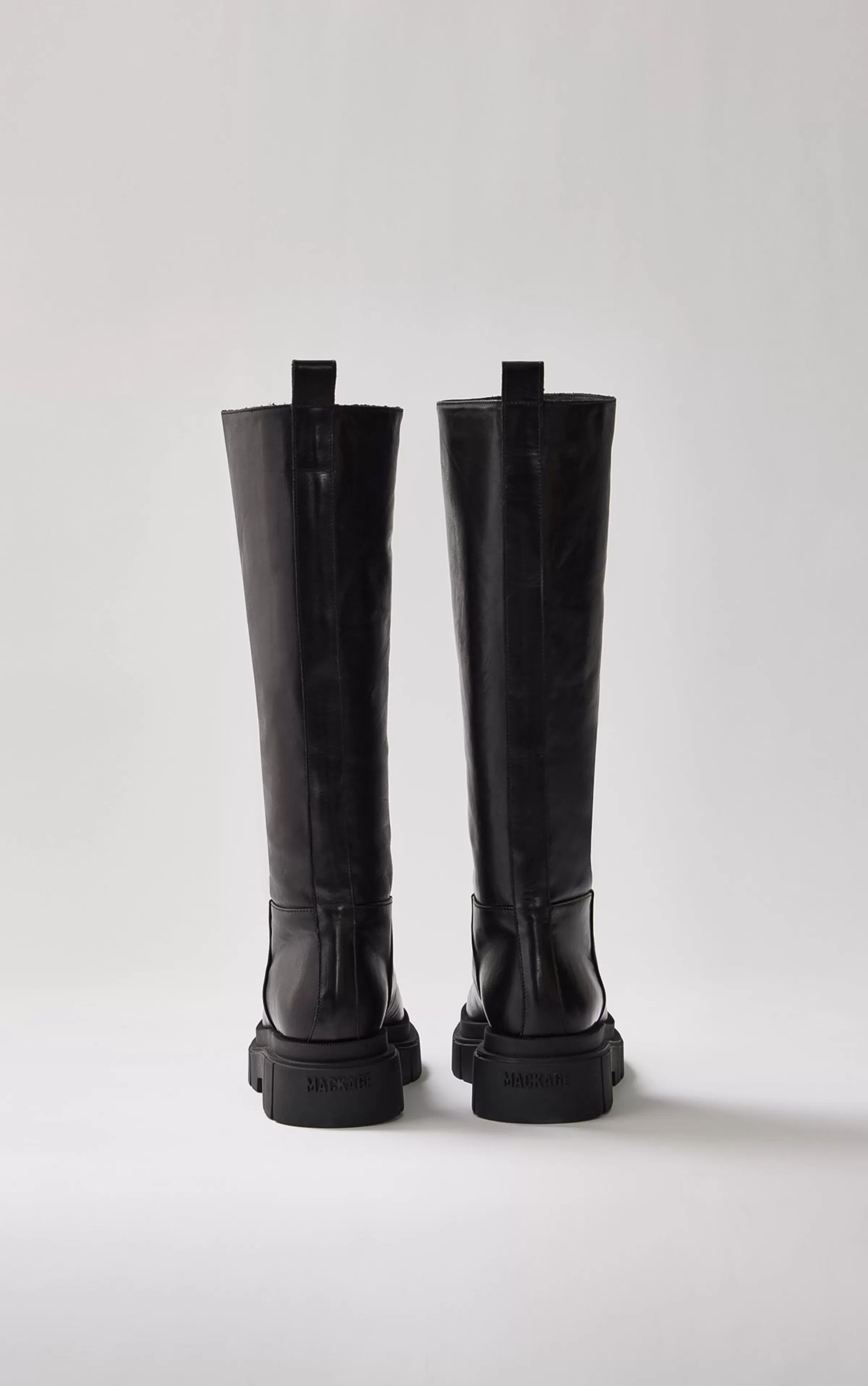 Commander, Shearling-lined Lug Sole (R) Leather Boot For Ladies | ® US | Mackage Fashion