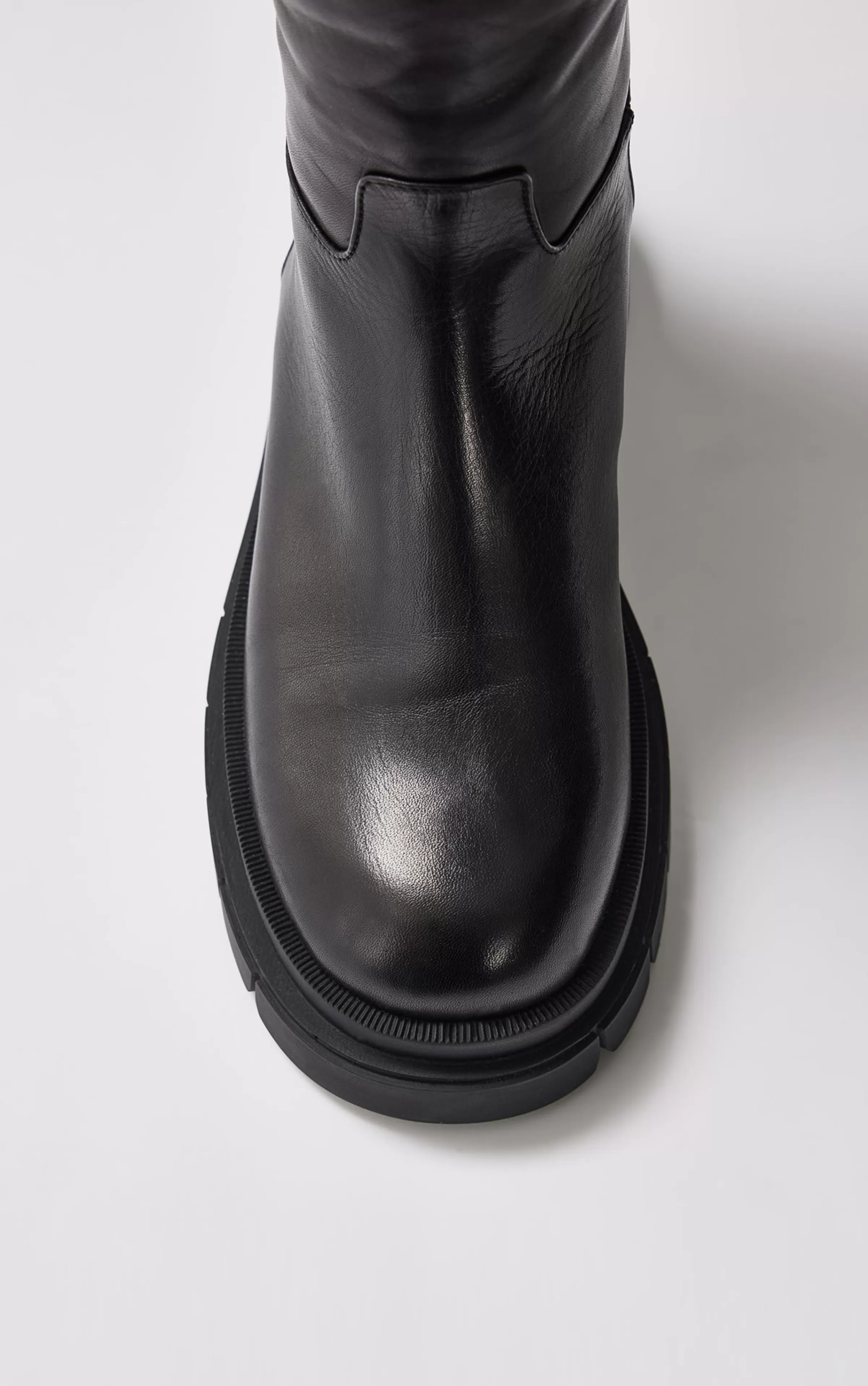 Commander, Shearling-lined Lug Sole (R) Leather Boot For Ladies | ® US | Mackage Fashion