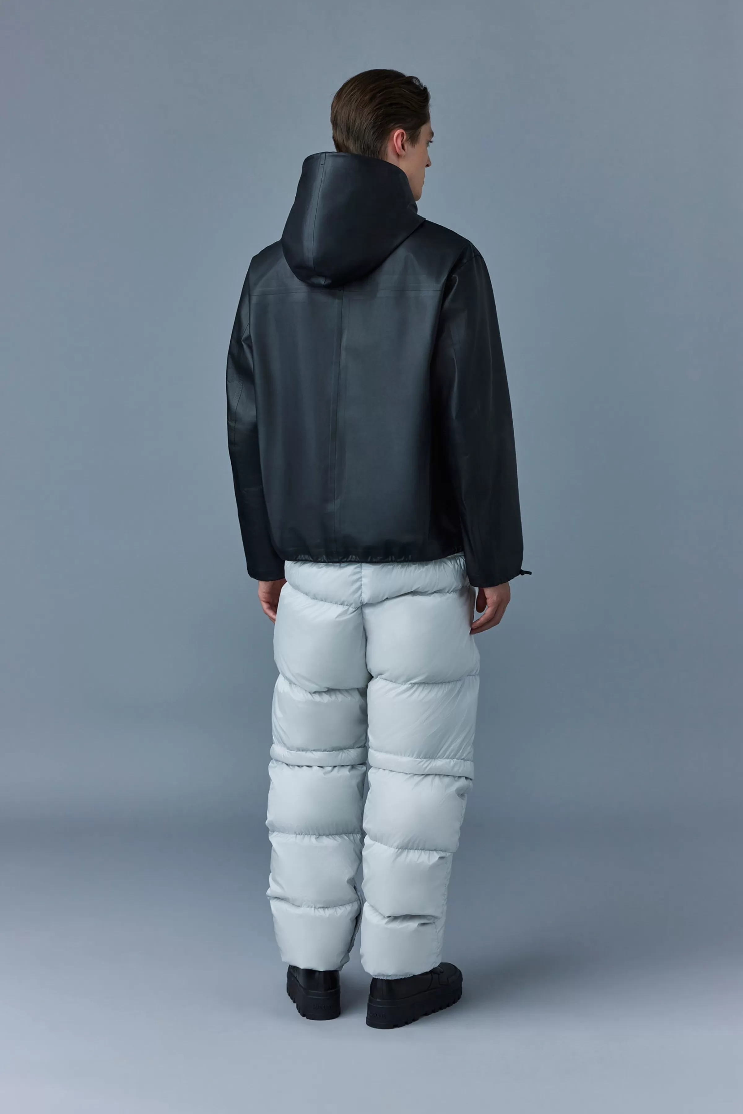 Davide, Leather Raincoat With Dual Hoods For Men | ® US | Mackage Flash Sale