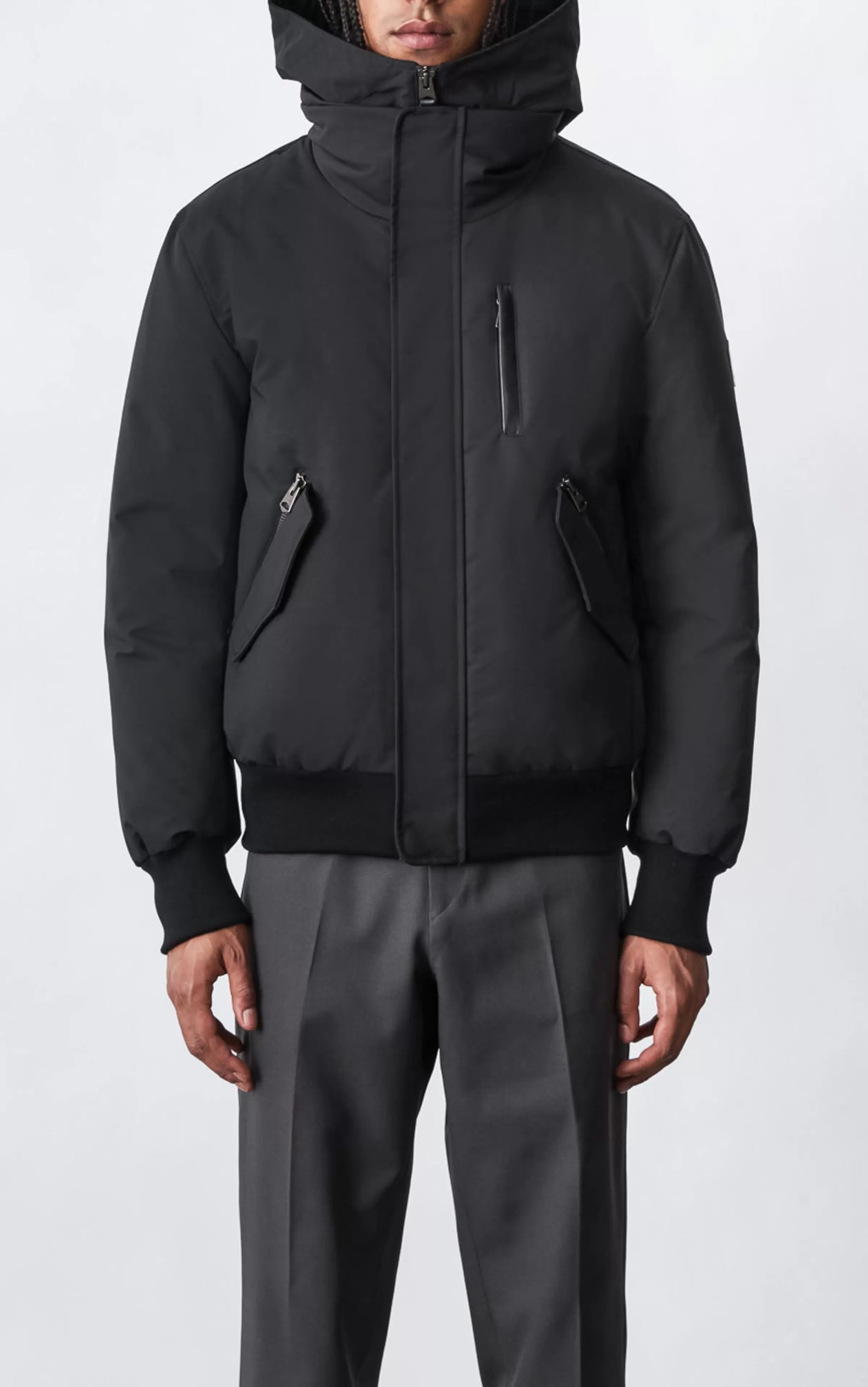 Dixon, 2-in-1 Down Bomber Jacket With Hooded Bib For Men | ® US | Mackage Shop