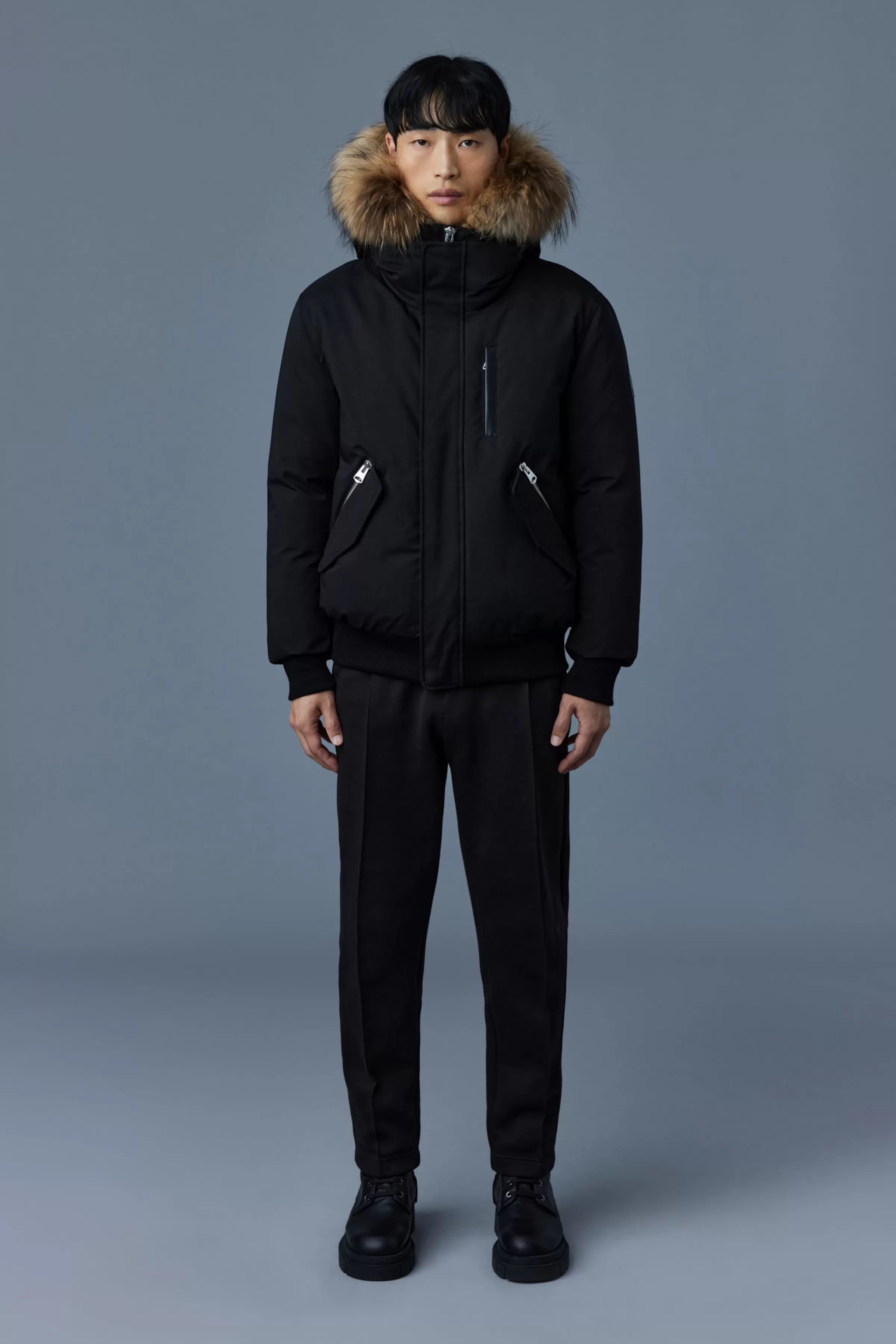 Dixon, 2-in-1 Nordic Tech Down Bomber With Natural Fur For Men | ® US | Mackage Sale