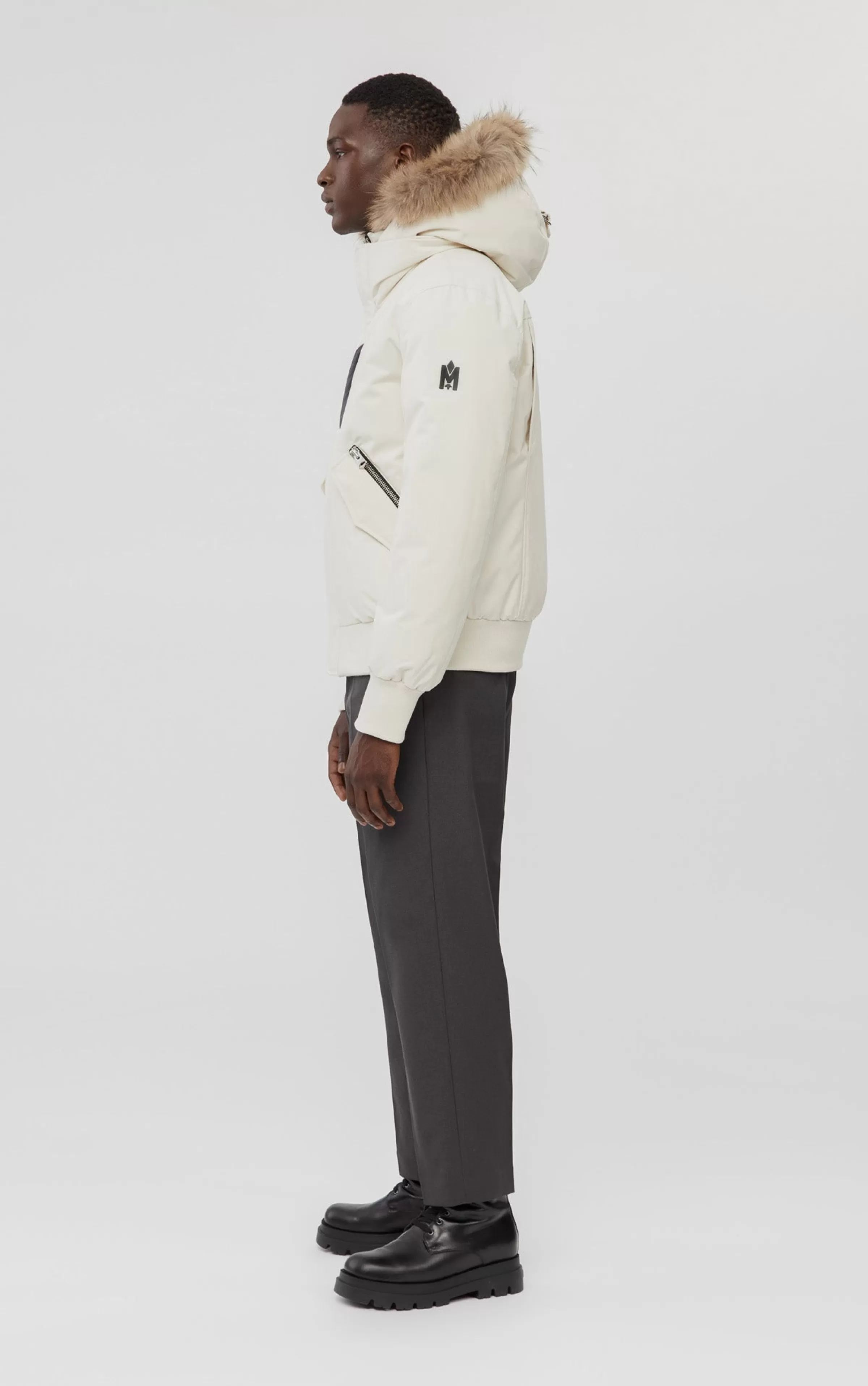 Dixon, 2-in-1 Nordic Tech Down Bomber With Natural Fur For Men | ® US | Mackage Sale
