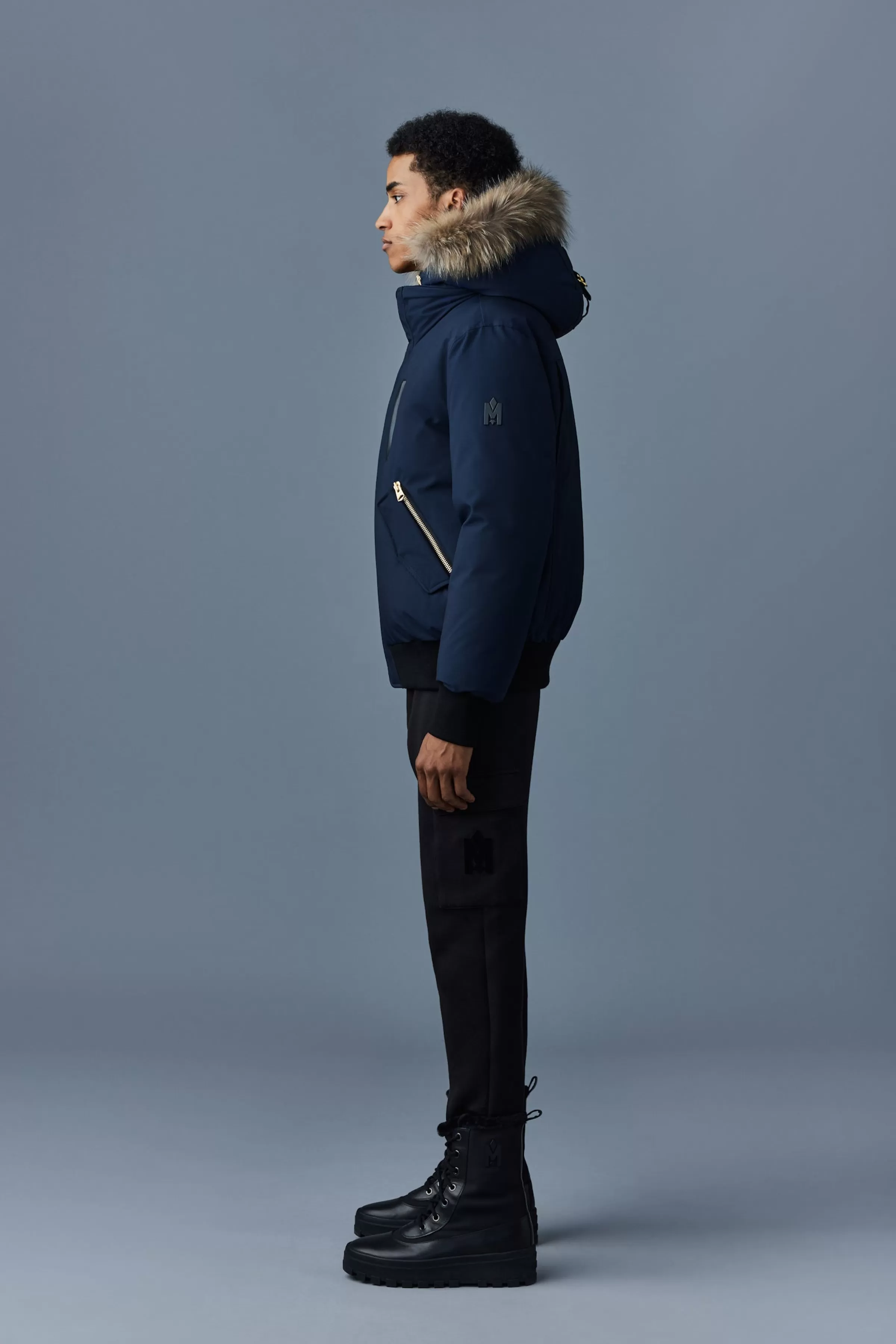 Dixon, 2-in-1 Nordic Tech Down Bomber With Natural Fur For Men | ® US | Mackage Sale