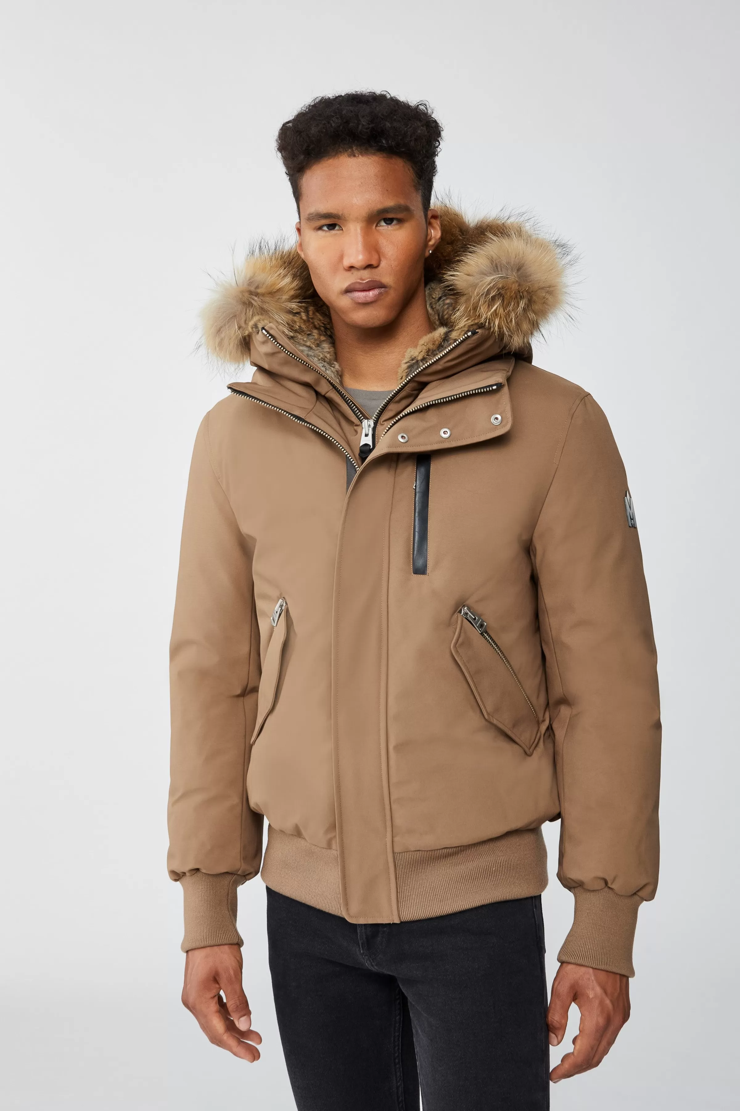 Dixon, 2-in-1 Nordic Tech Down Bomber With Natural Fur For Men | ® US | Mackage Sale