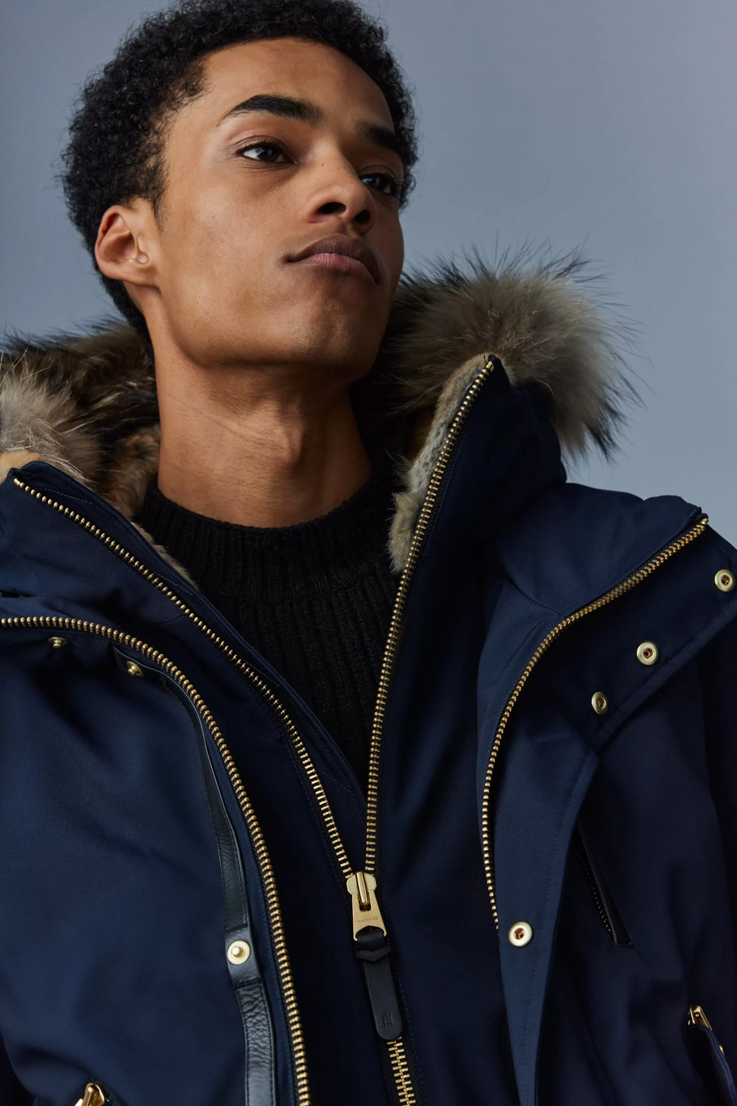 Dixon, 2-in-1 Nordic Tech Down Bomber With Natural Fur For Men | ® US | Mackage Sale