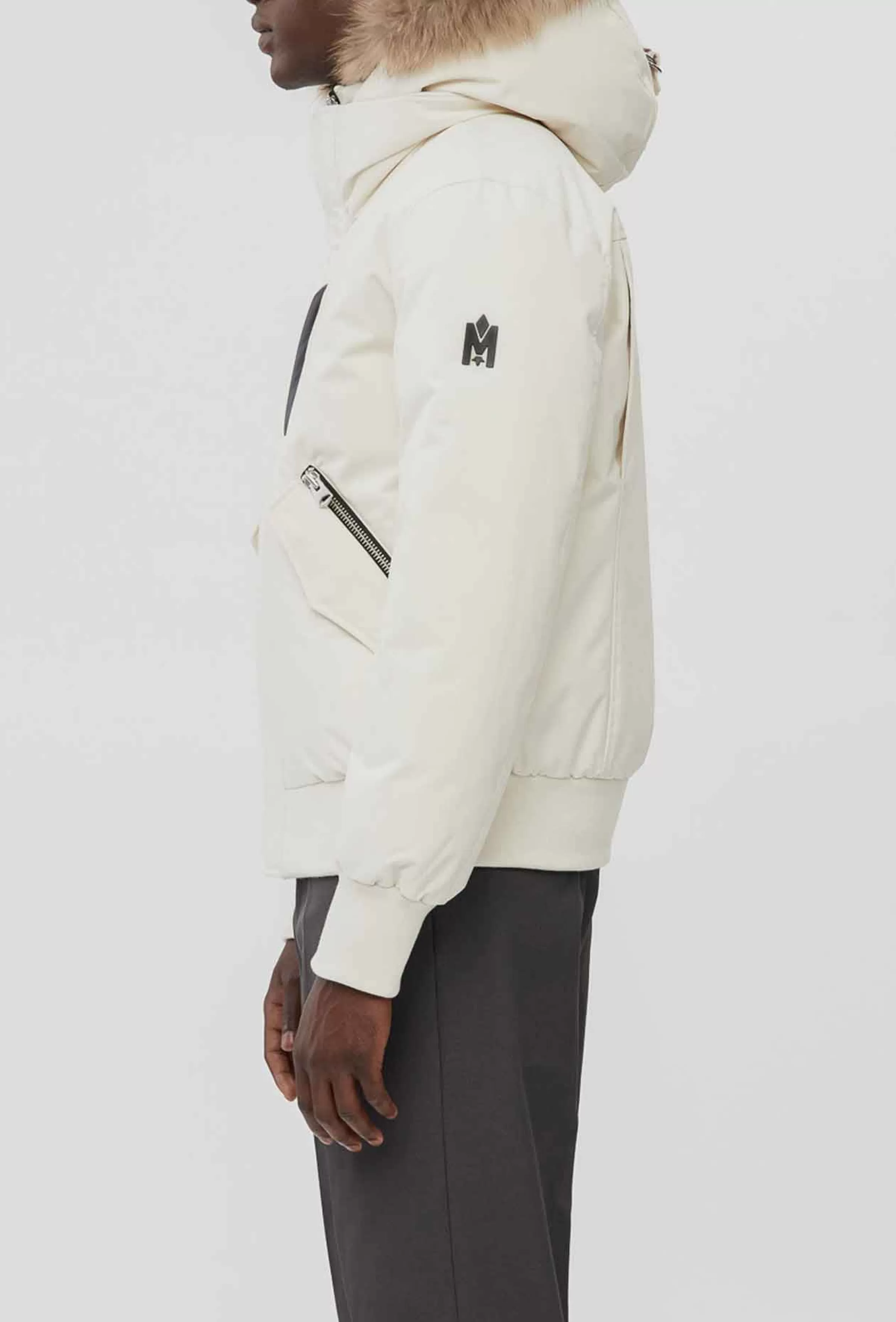 Dixon, 2-in-1 Nordic Tech Down Bomber With Natural Fur For Men | ® US | Mackage Sale
