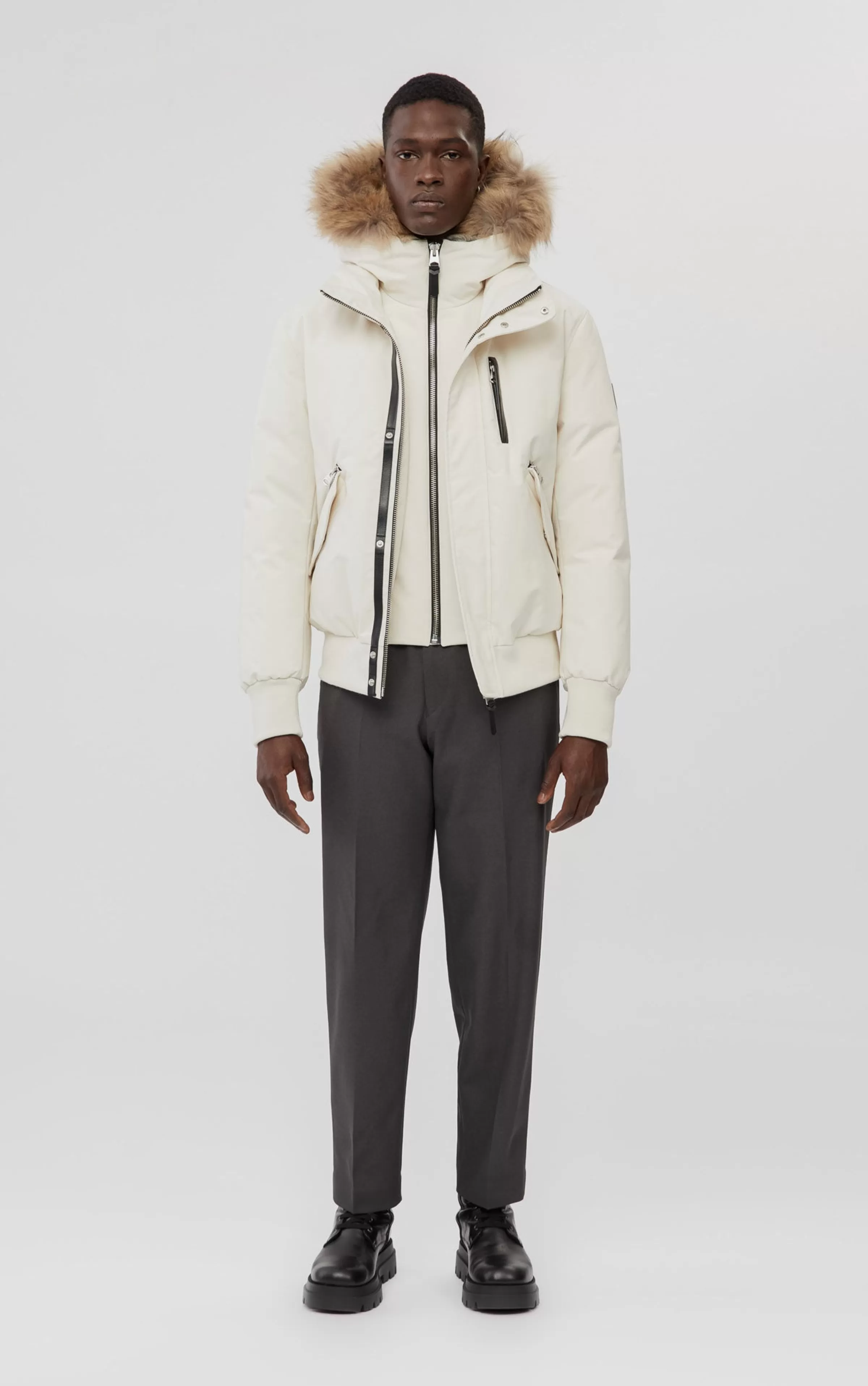 Dixon, 2-in-1 Nordic Tech Down Bomber With Natural Fur For Men | ® US | Mackage Sale