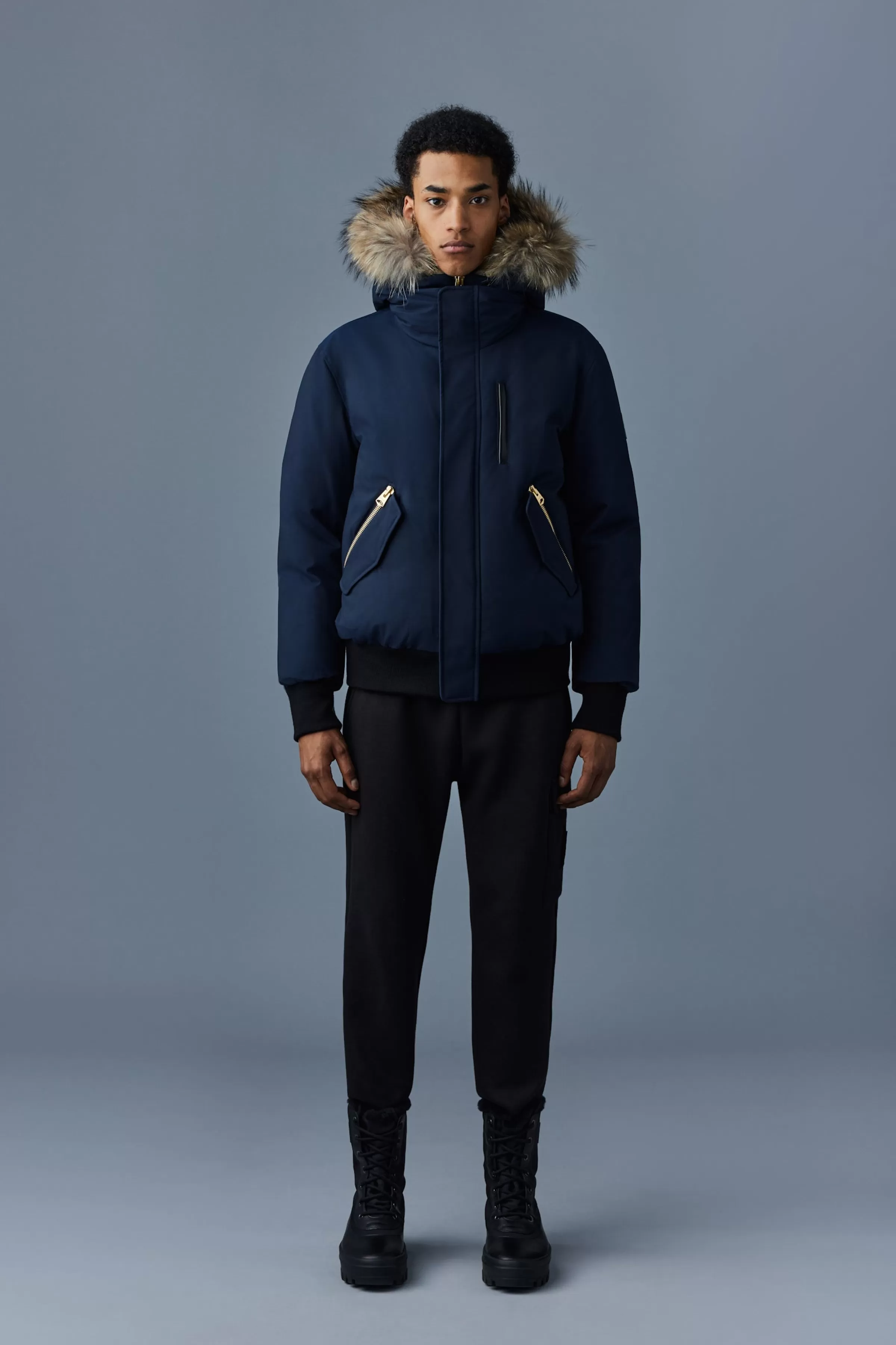 Dixon, 2-in-1 Nordic Tech Down Bomber With Natural Fur For Men | ® US | Mackage Cheap