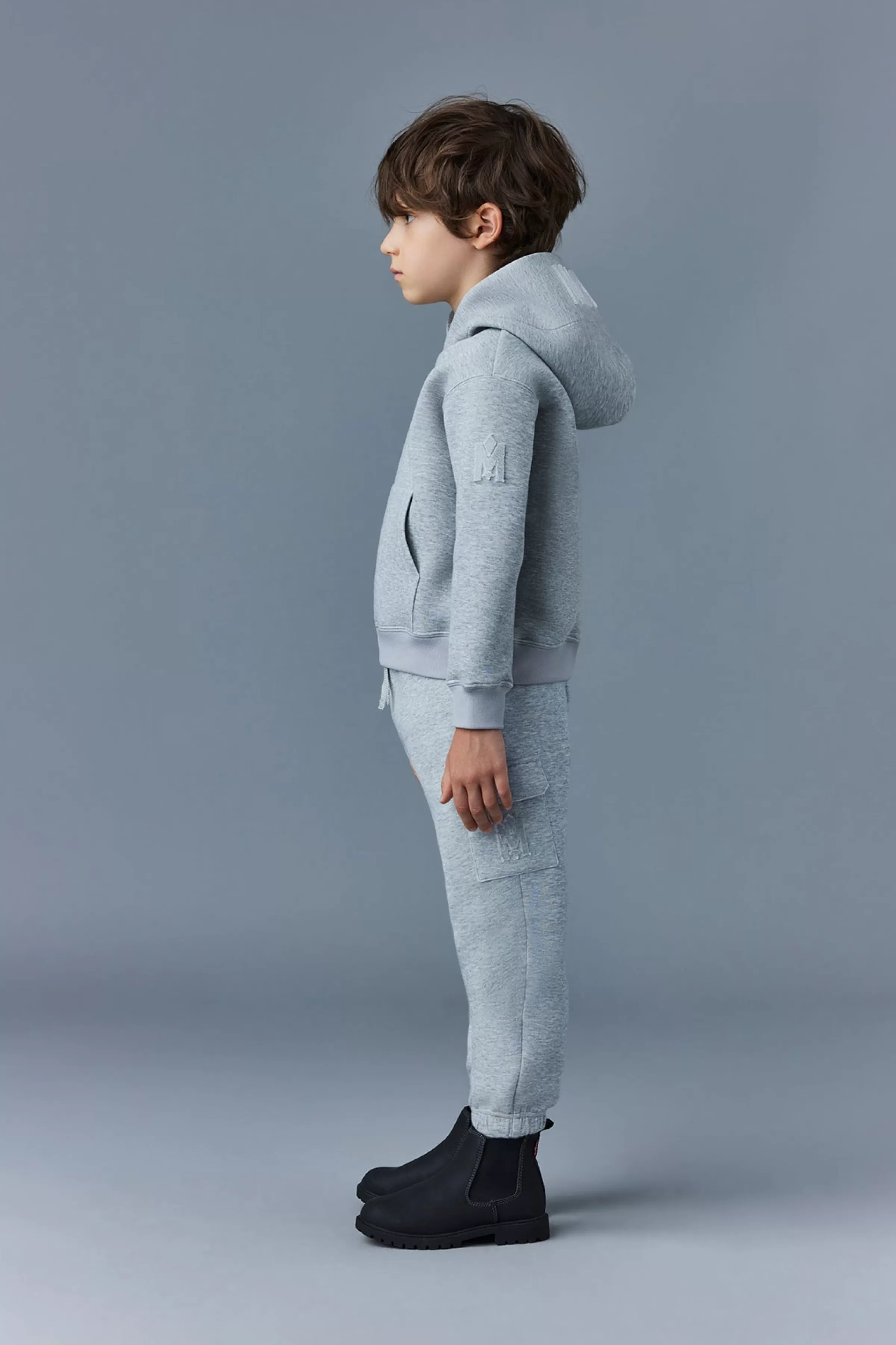 Dru, Double-face Jersey Hoodie For Kids (8-14 Years) | ® US | Mackage Shop