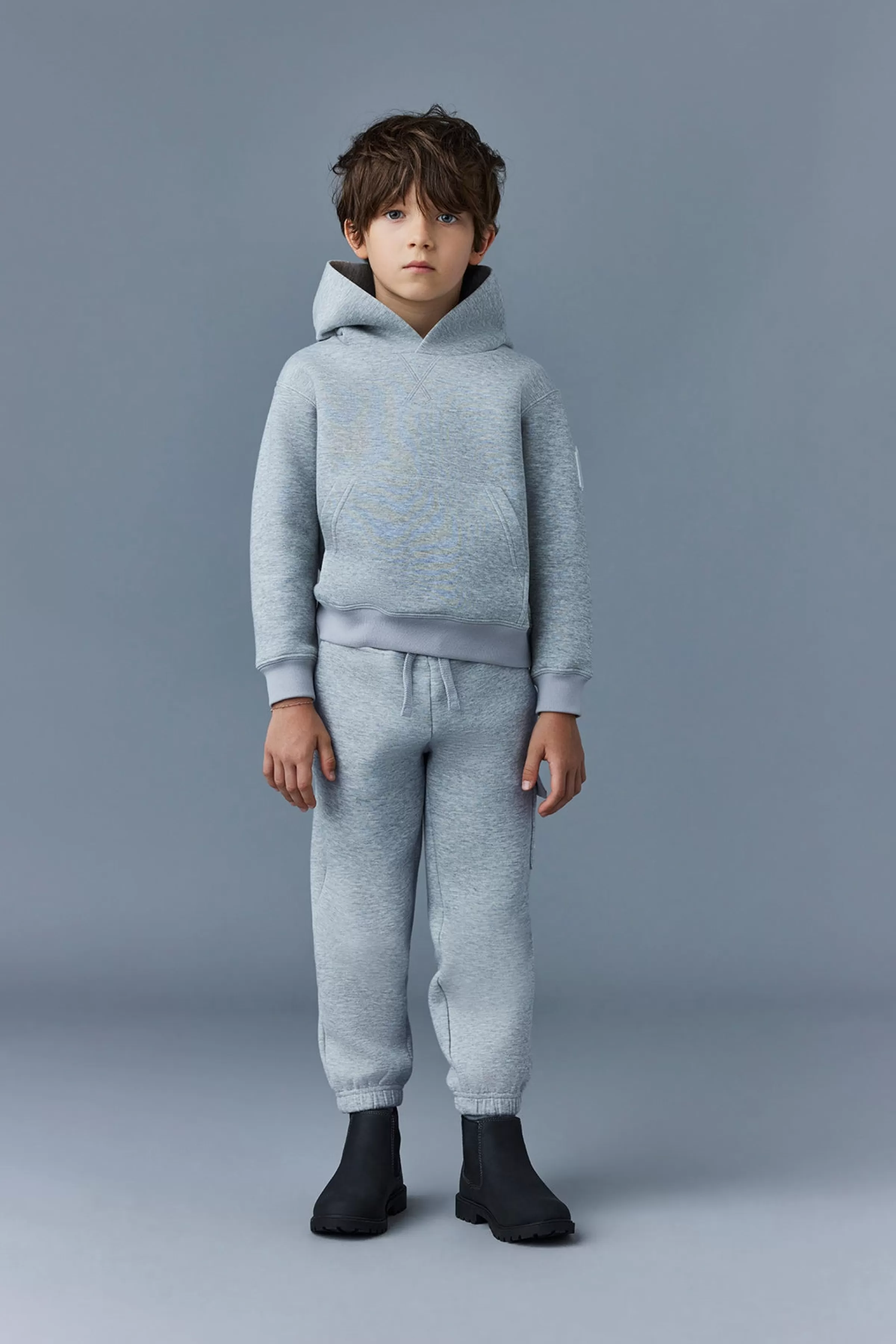 Dru, Double-face Jersey Hoodie For Kids (8-14 Years) | ® US | Mackage Shop