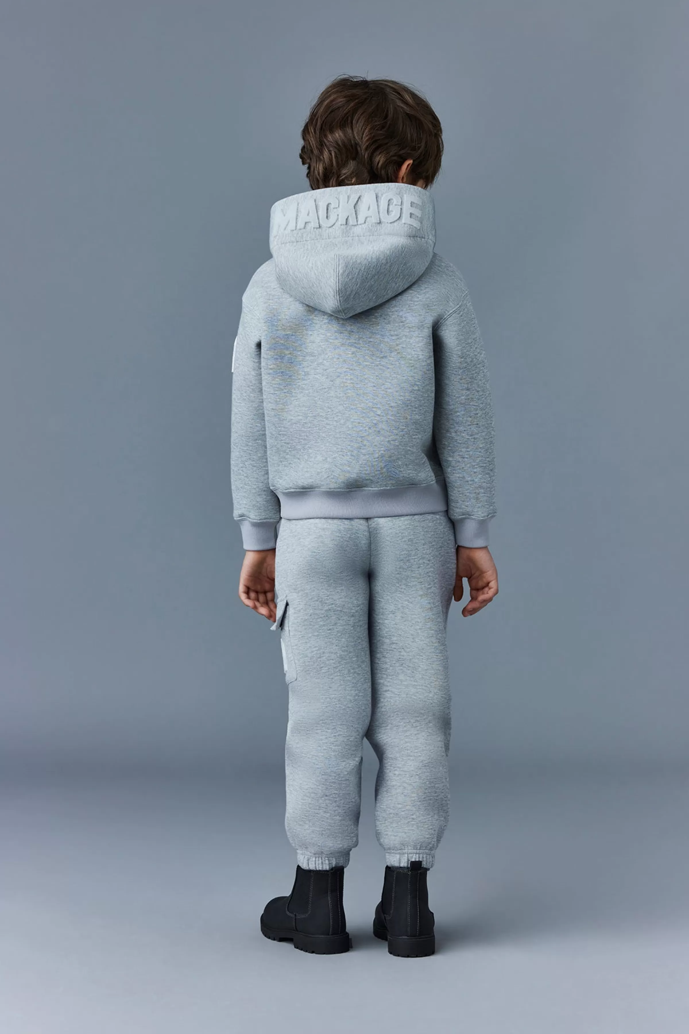 Dru, Double-face Jersey Hoodie For Kids (8-14 Years) | ® US | Mackage Shop