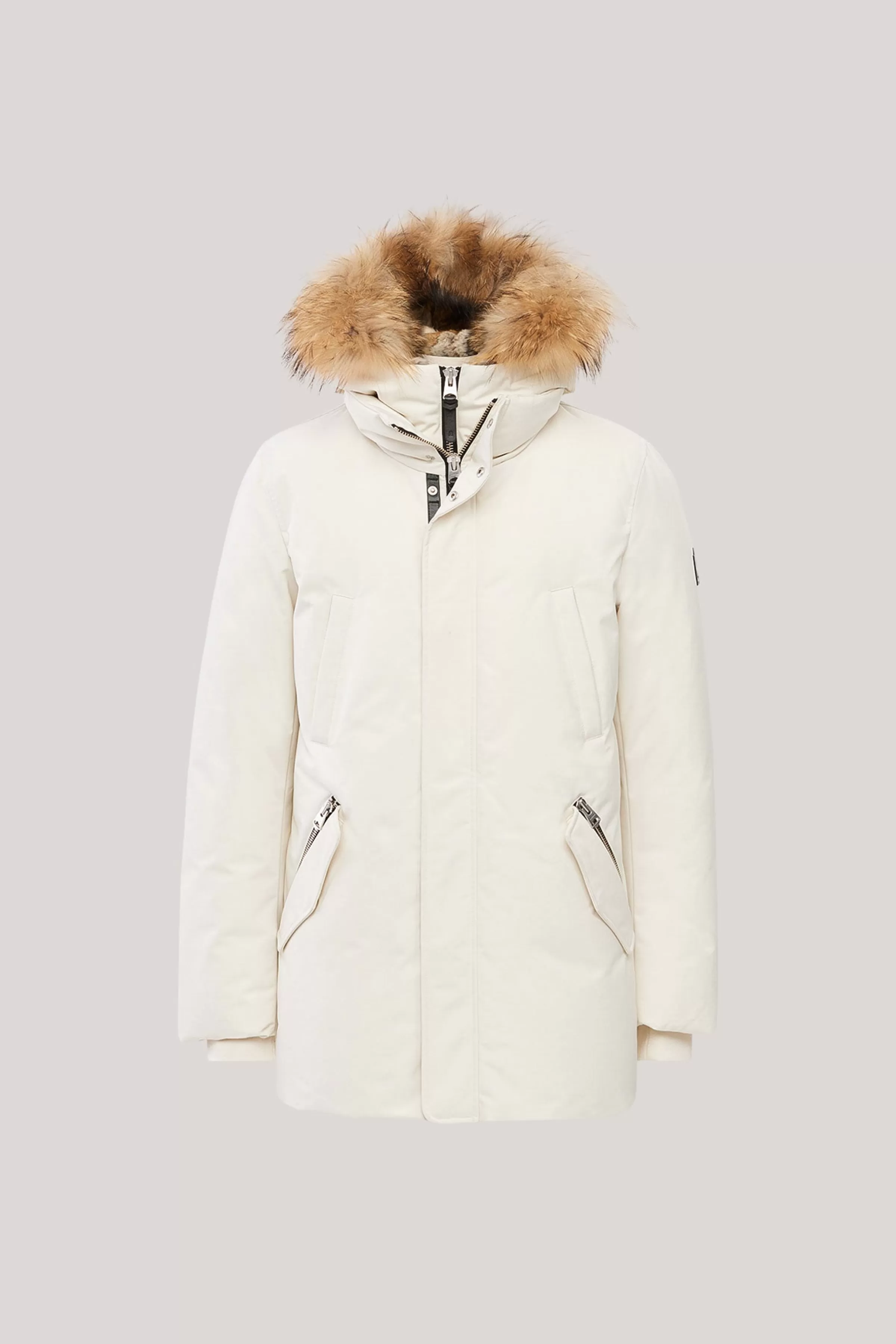 Edward, 2-in-1 Down Parka With Hooded Bib And Natural Fur For Men | ® US | Mackage Fashion
