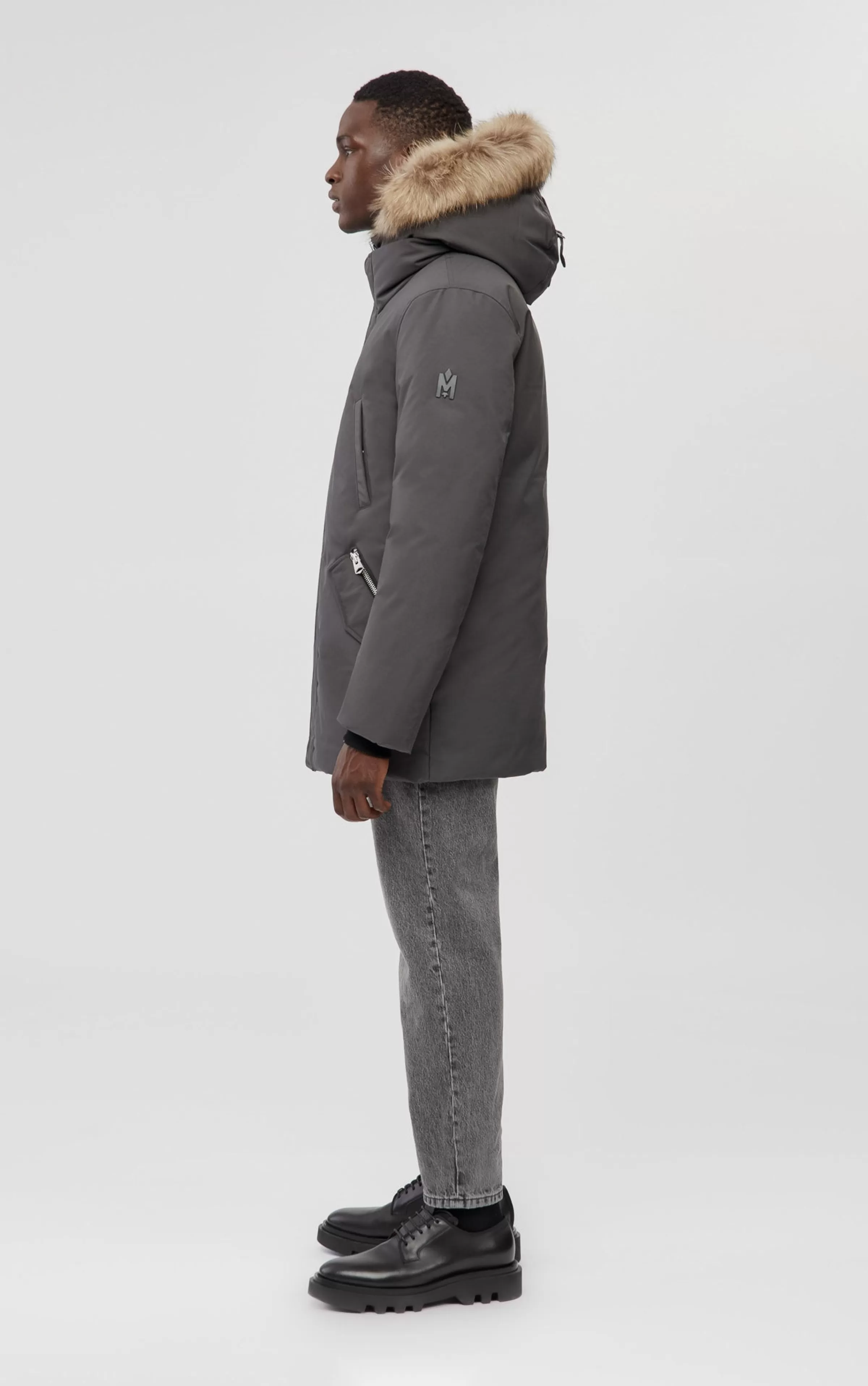 Edward, 2-in-1 Down Parka With Hooded Bib And Natural Fur For Men | ® US | Mackage Discount