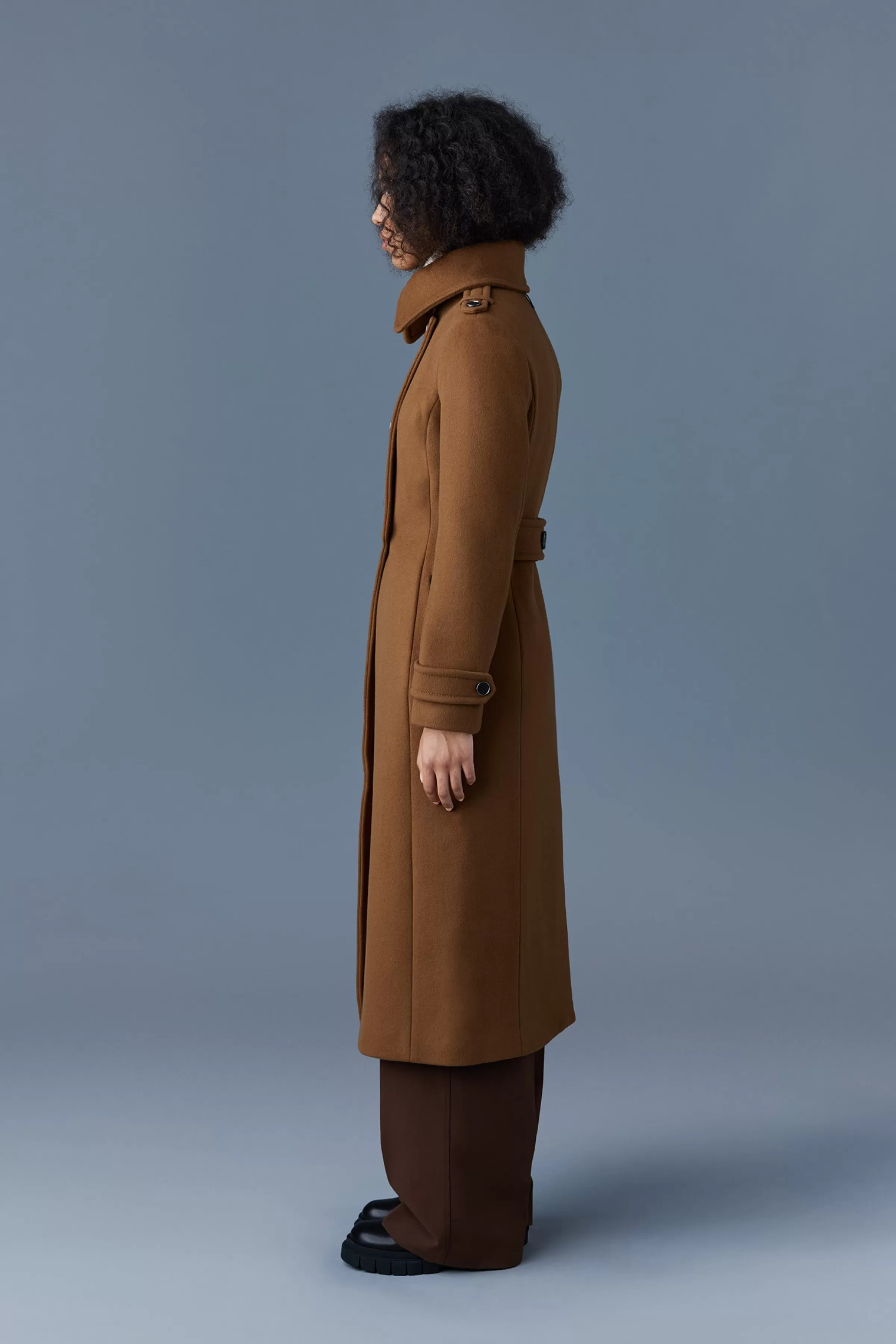 Elodie, Double Face Wool Tailored Coat For Ladies | ® US | Mackage Store