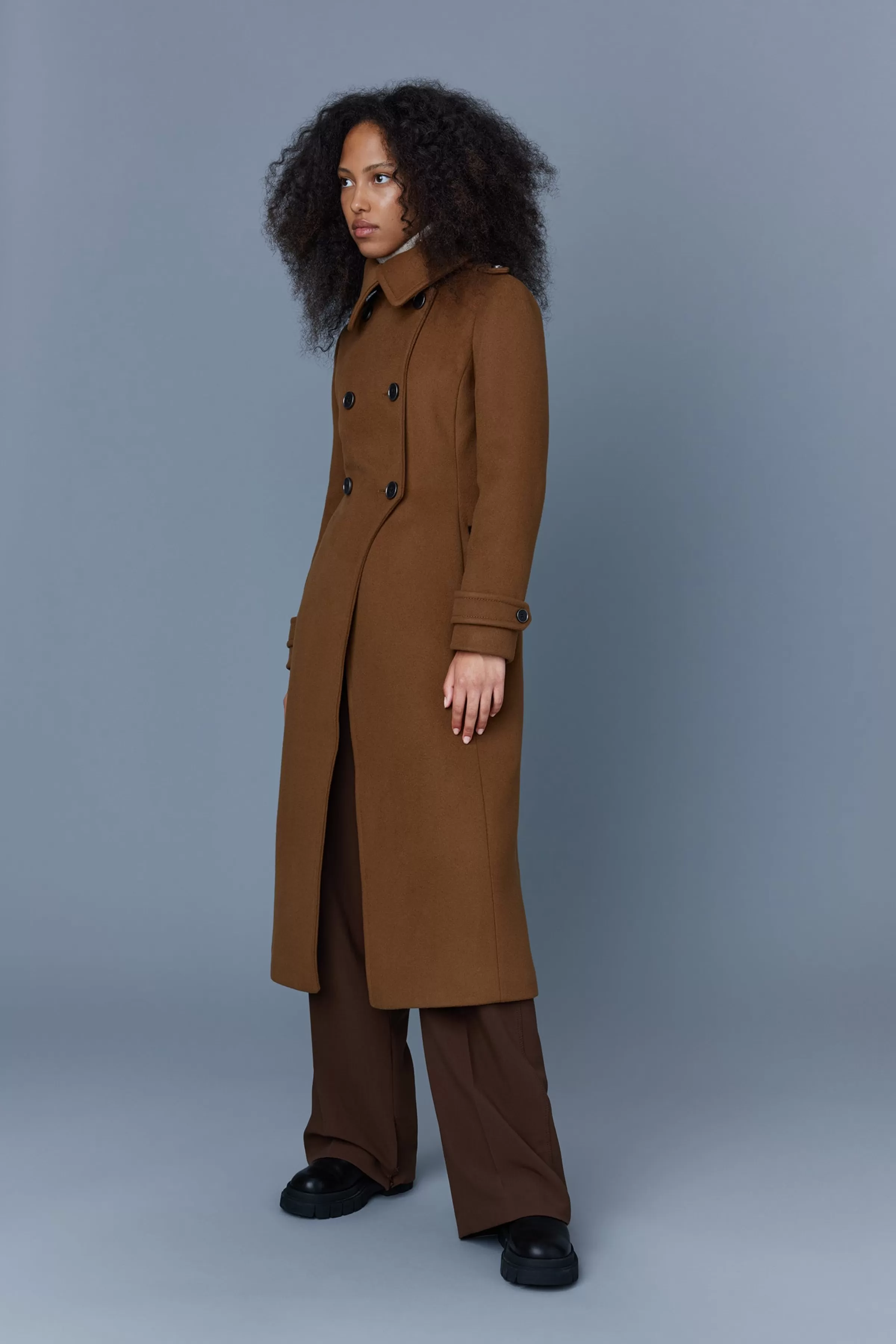 Elodie, Double Face Wool Tailored Coat For Ladies | ® US | Mackage Hot