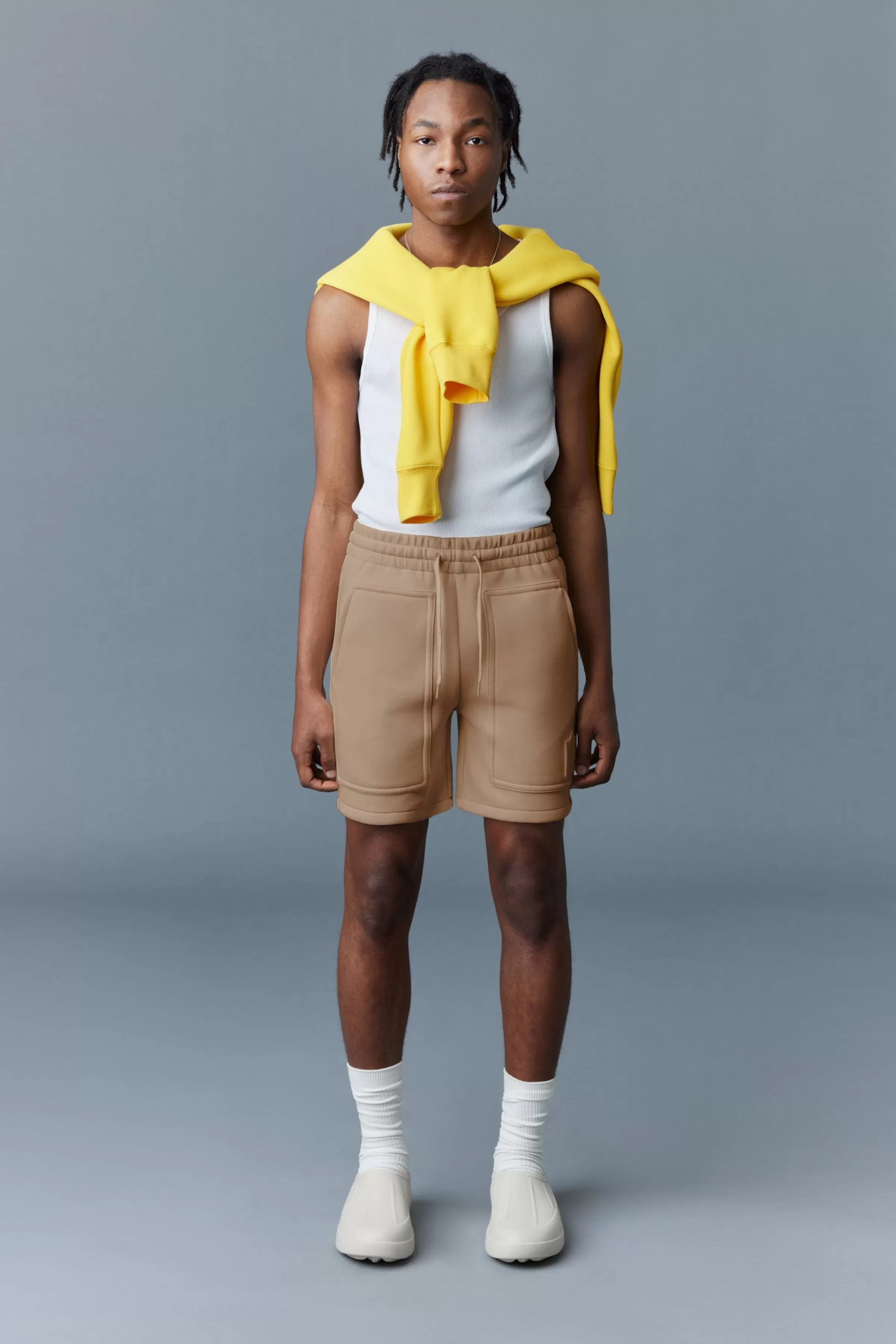 Elwood Jersey Bermuda Shorts For Men | ® US | Mackage Outlet