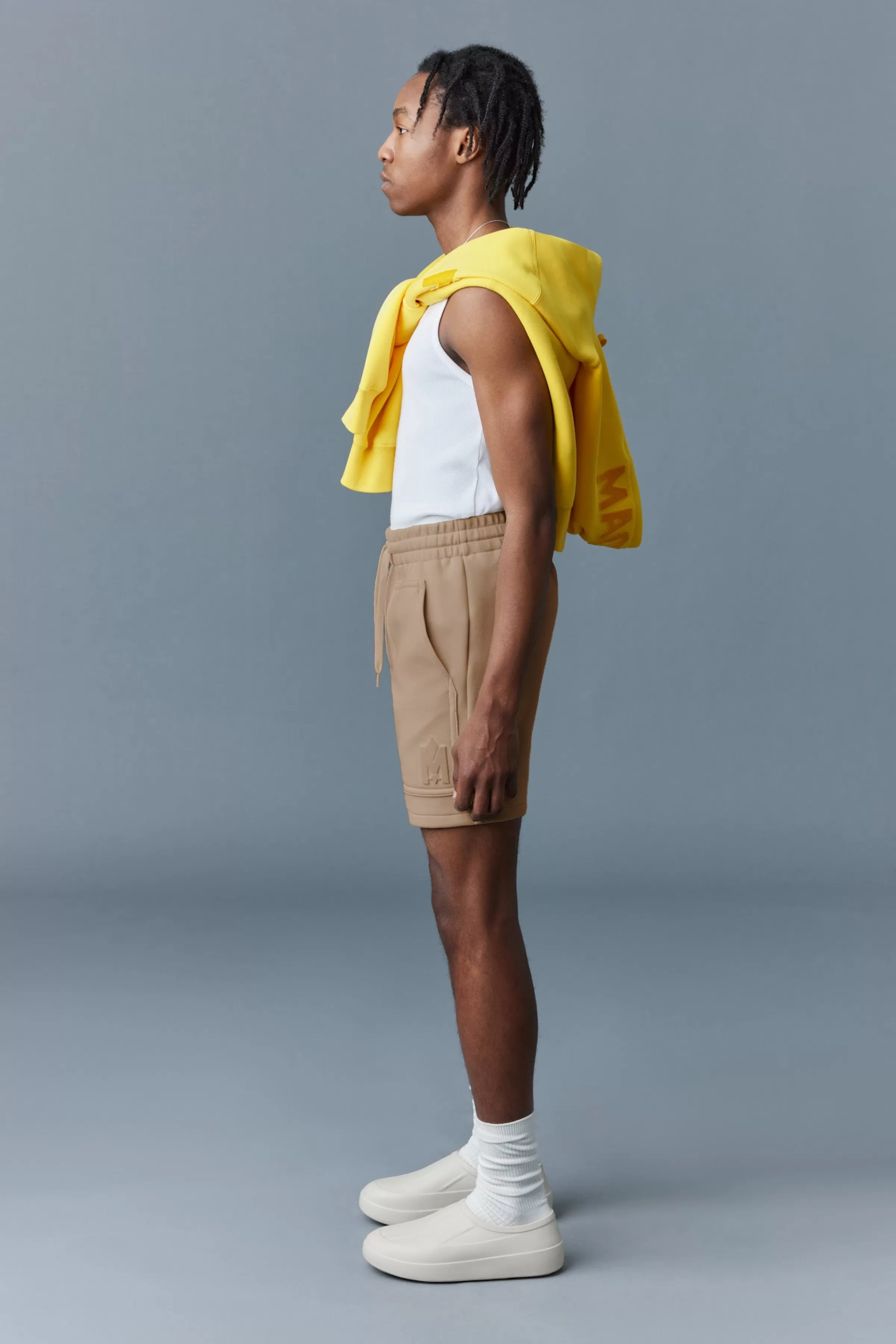 Elwood Jersey Bermuda Shorts For Men | ® US | Mackage Online